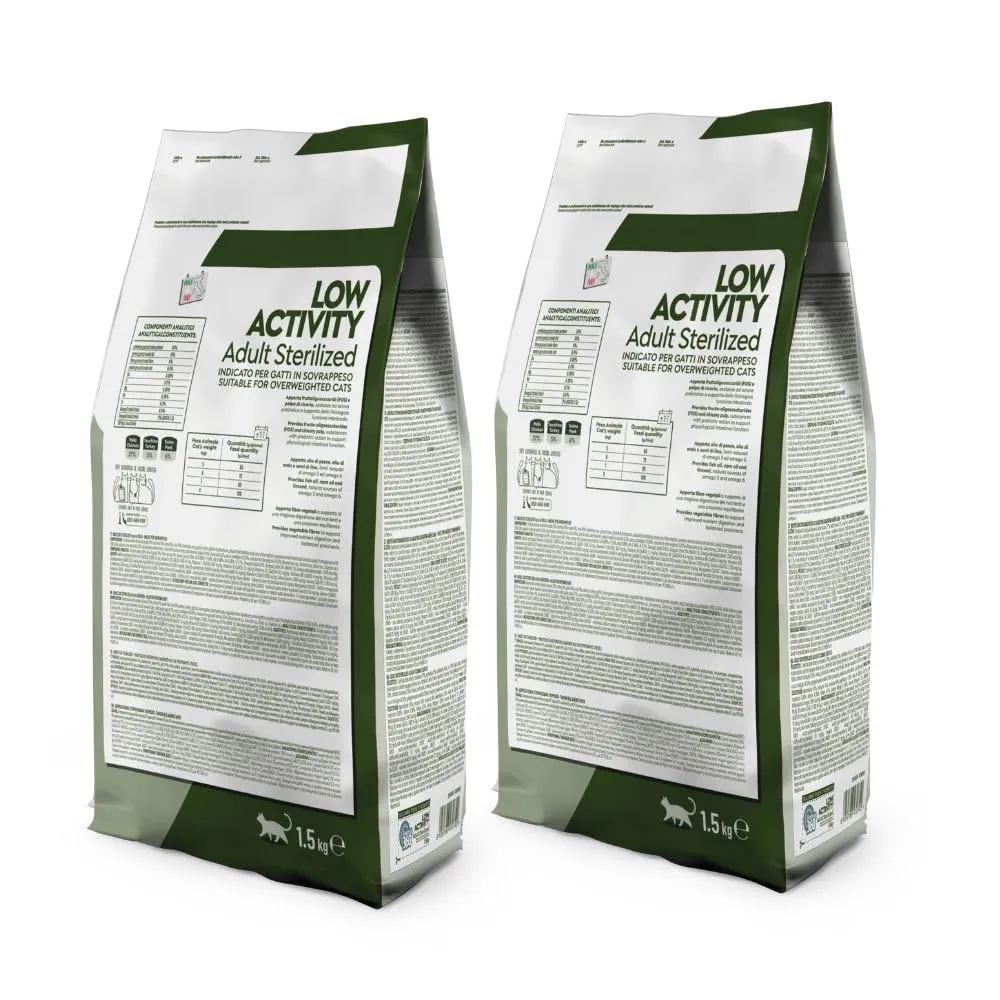Crocchette per Gatti Sterilizzati al Pollo – Low Activity Adult – Controllo del Peso – Forma360 – 3 Kg (2 conf. da 1,5 kg) - immagine 2