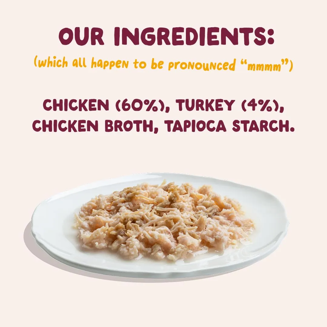 Edgard & Cooper Cibo Umido per Gatti, Sfilaccetti in Brodo, Pollo con Tacchino 24 x 70g, Cibo per Gatti Senza Cereali, Ingredienti Naturali, Anche per Gatti Sterilizzati, Pollo Vero & Tacchino - immagine 7