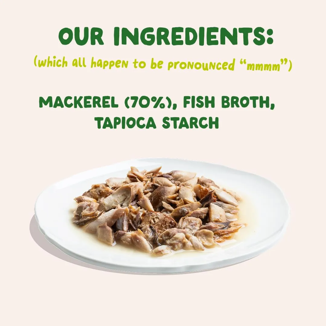 Edgard & Cooper Cibo Umido per Gatti, Sfilaccetti in Brodo, Sgombro 24 x 70g, Cibo per Gatti Senza Cereali, Ingredienti Naturali, Anche per Gatti Sterilizzati, Pesce Vero, No Zuccheri Aggiunti - immagine 7