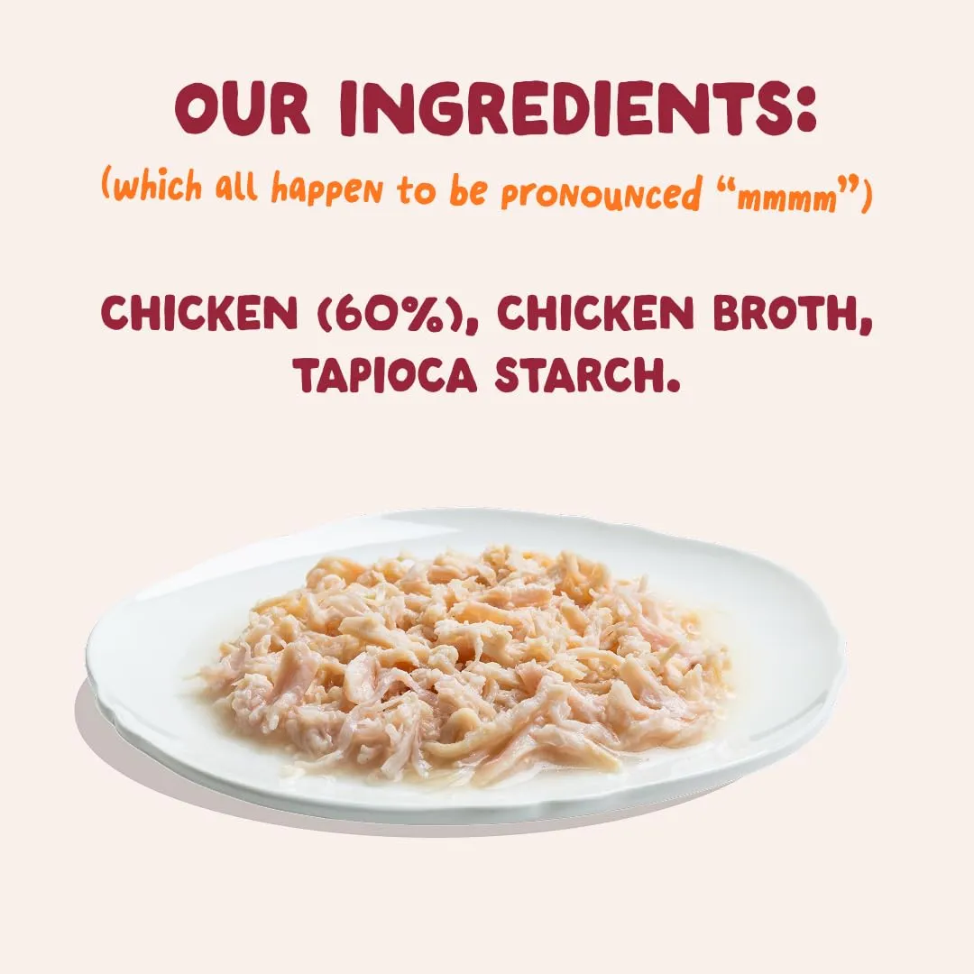 Edgard & Cooper Cibo Umido per Gatti, Sfilaccetti in Brodo, Pollo 24 x 70g, Cibo per Gatti Senza Cereali, Ingredienti Naturali, Anche per Gatti Sterilizzati, Pollo Vero, No Zuccheri Aggiunti - immagine 7