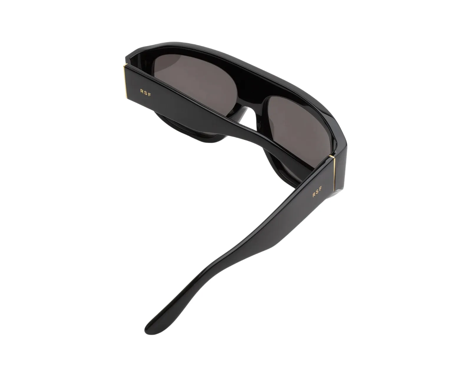 Retrosuperfuture XIO BISCOTTO BLACK Occhiali da sole Acetato Nero Nero Geometrica - immagine 3