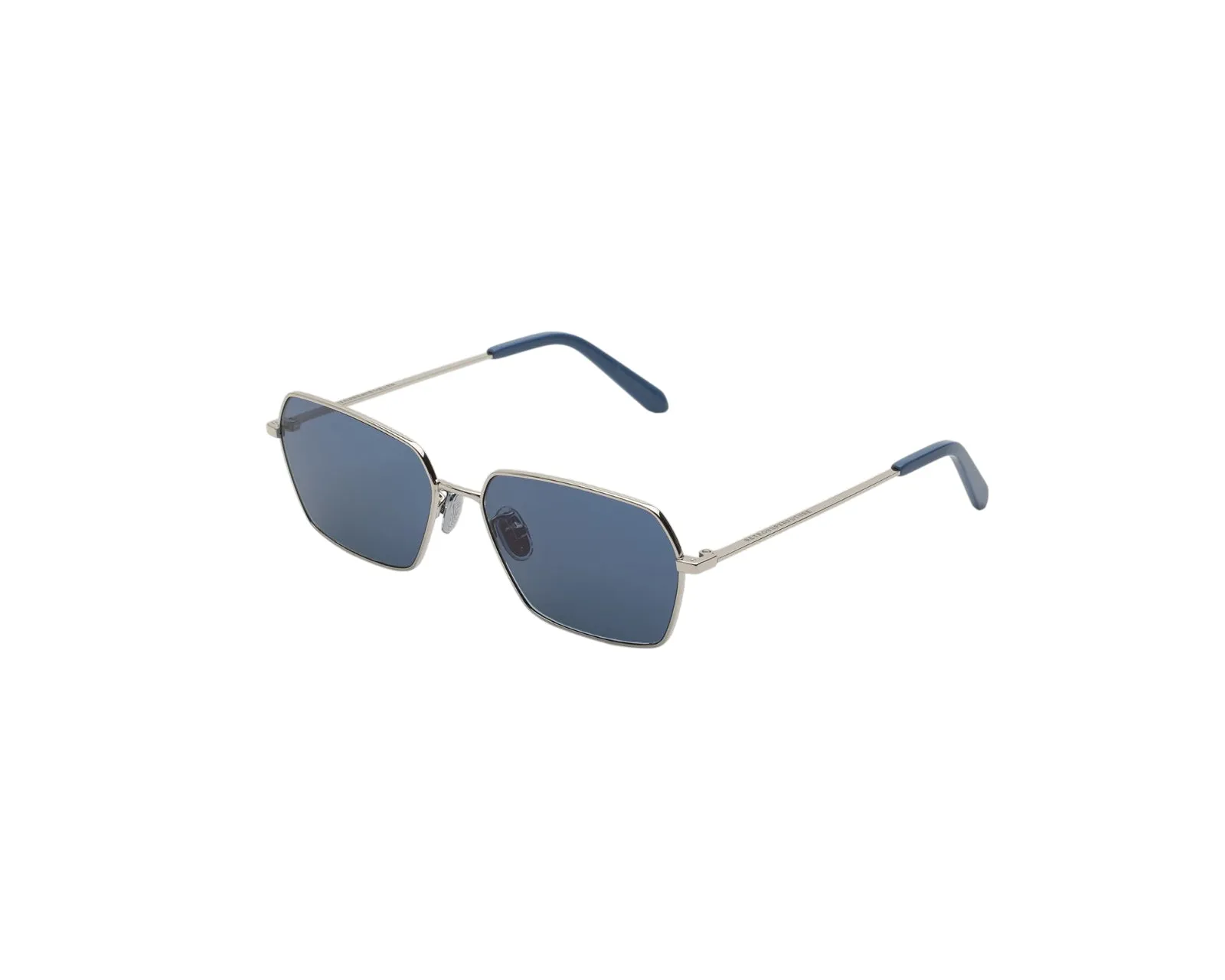 Retrosuperfuture O5D BALARM BLUISSIMO Occhiali da sole Metallo Argento Blu Squadrata - immagine 1