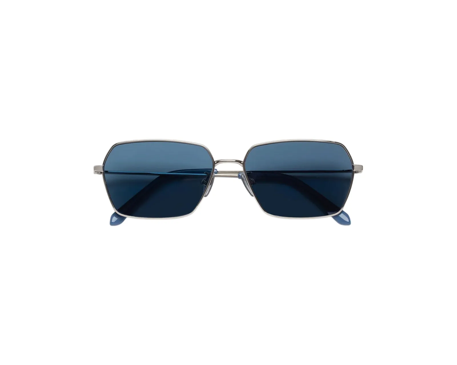 Retrosuperfuture O5D BALARM BLUISSIMO Occhiali da sole Metallo Argento Blu Squadrata - immagine 2