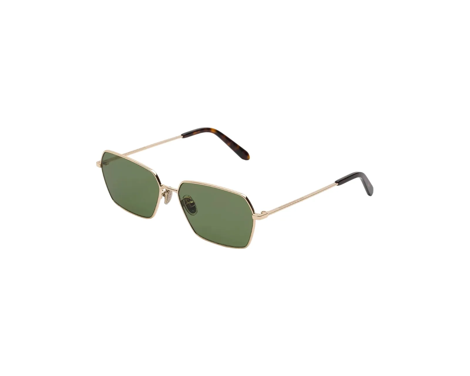 Retrosuperfuture FDP BALARM CLASSICO Occhiali da sole Metallo Oro Verde Squadrata - immagine 1