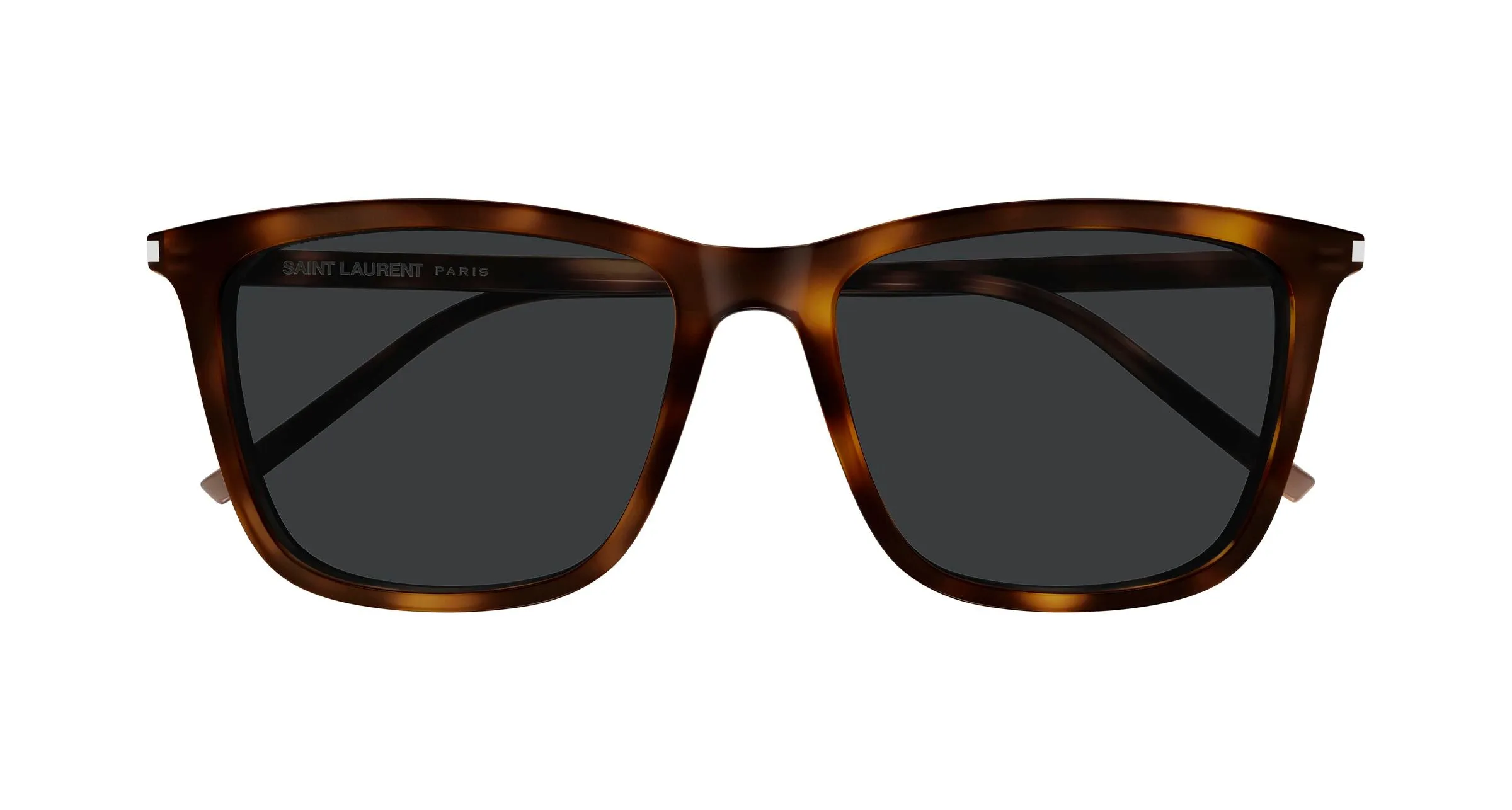 SAINT LAURENT SL 851 003 Occhiali da sole Acetato Havana Grigio Squadrata - immagine 2