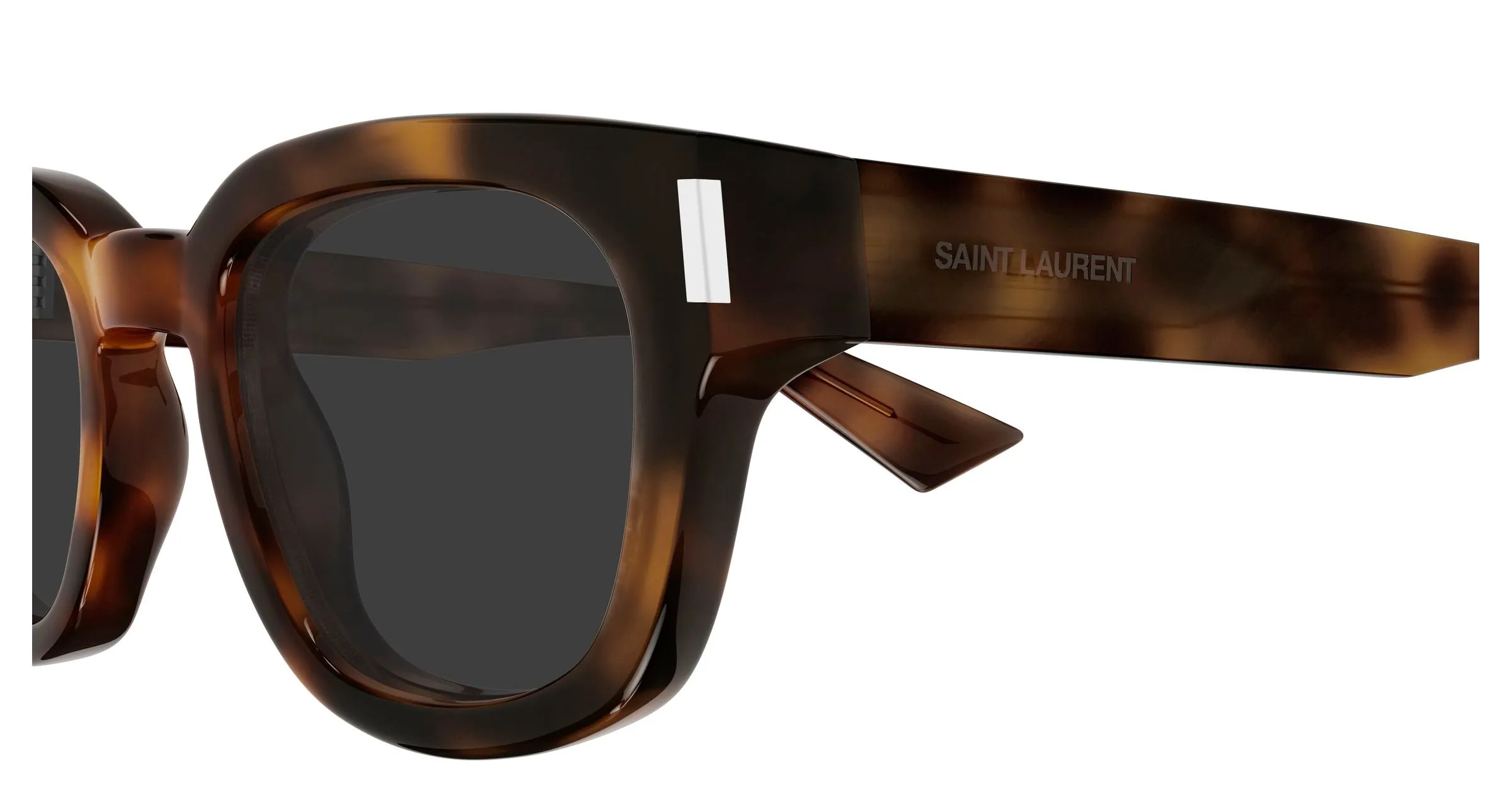 SAINT LAURENT SL 838 006 Occhiali da sole Acetato Havana Grigio Rotonda - immagine 3
