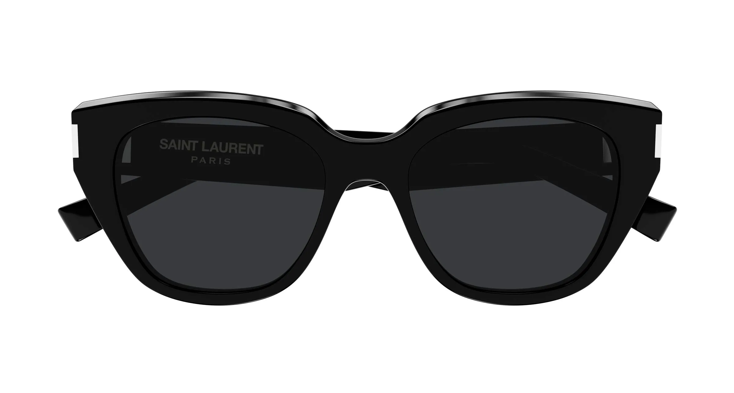 SAINT LAURENT SL 827 001 Occhiali da sole Acetato Nero Nero Cat Eye - immagine 2