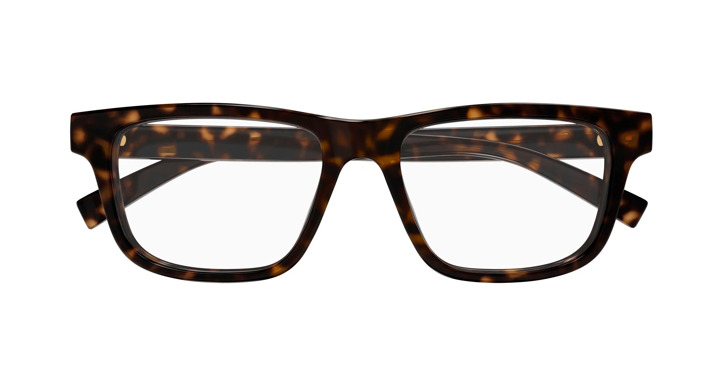 Gucci GG1987O 002 Montature da vista Iniettato Havana Trasparente Squadrata - immagine 2