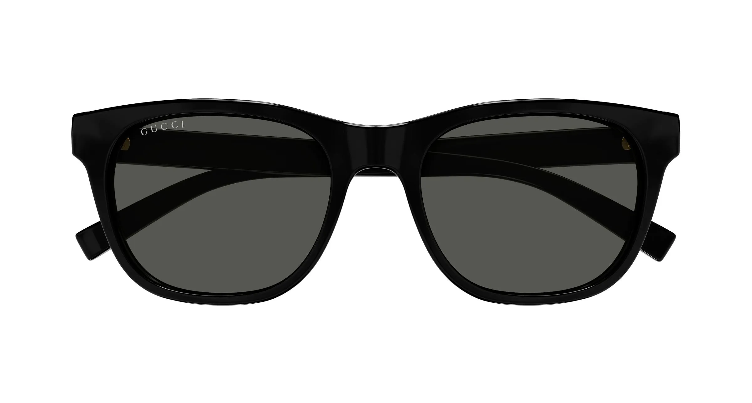Gucci GG1985S 001 Occhiali da sole Iniettato Nero Grigio Rotonda - immagine 2