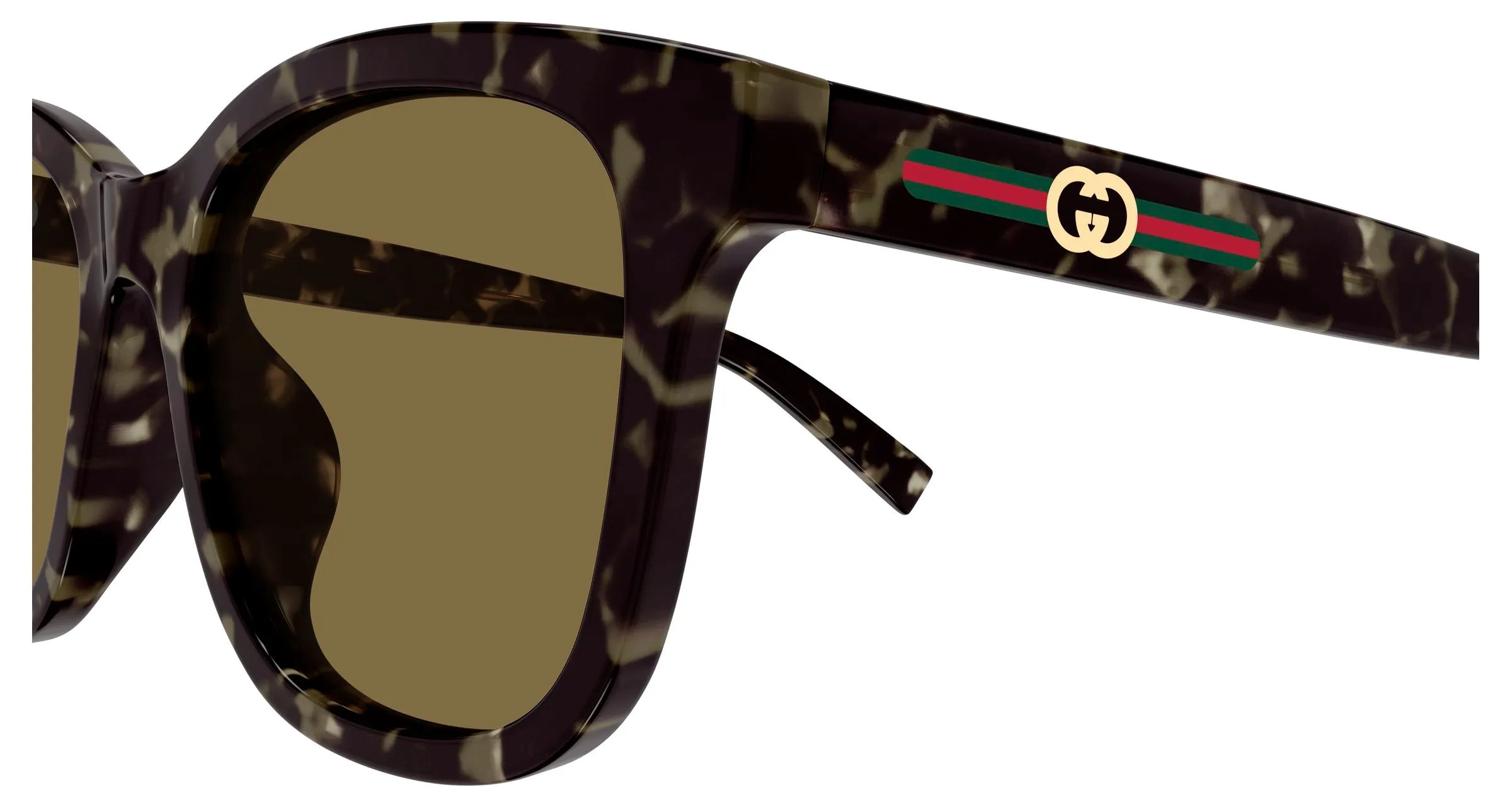 Gucci GG1984SK 003 Occhiali da sole Iniettato Havana Marrone Rotonda - immagine 3