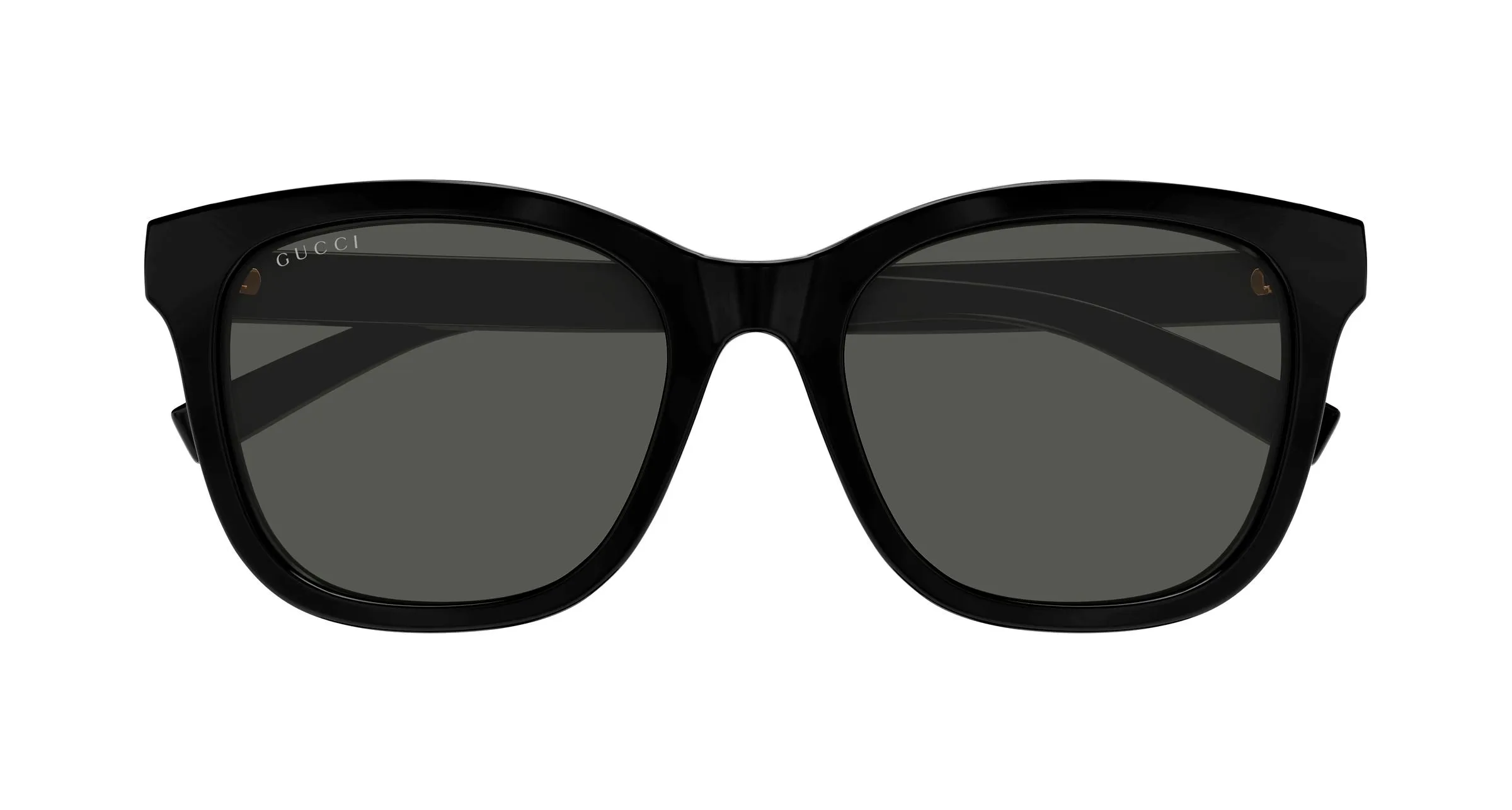 Gucci GG1984SK 001 Occhiali da sole Iniettato Nero Grigio Rotonda - immagine 2