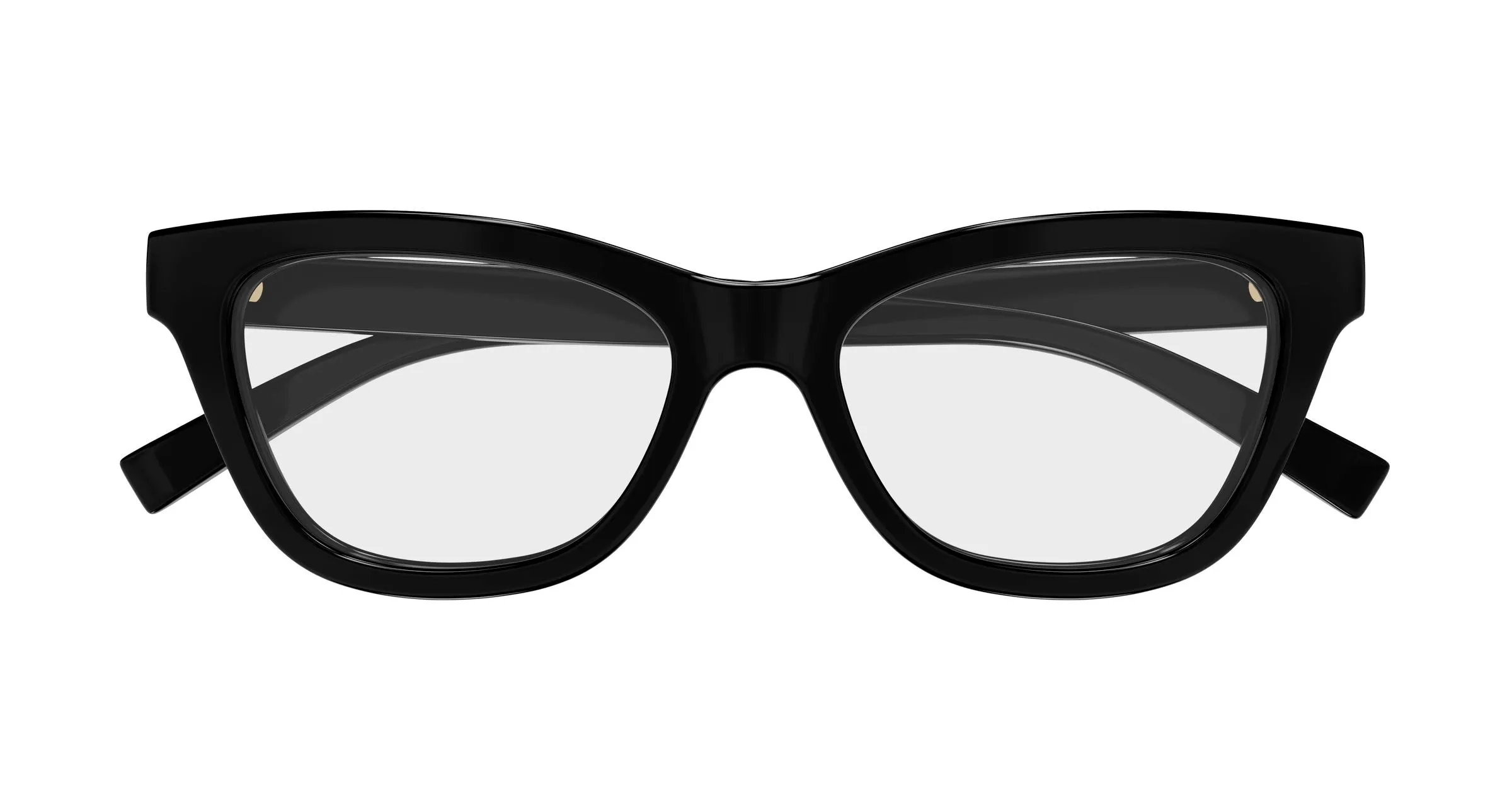 Gucci GG1983O 001 Montature da vista Iniettato Nero Trasparente Cat Eye - immagine 2