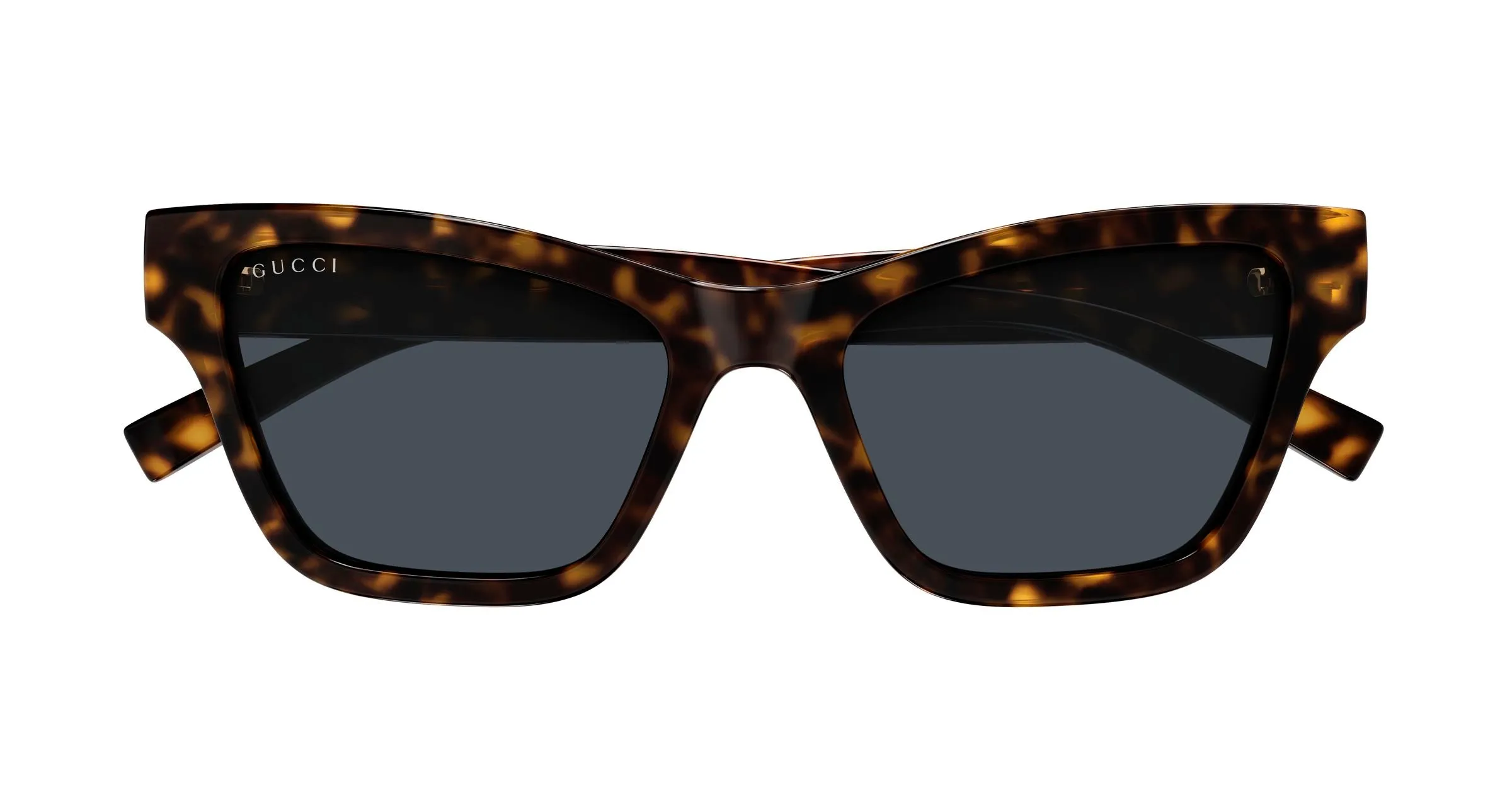 Gucci GG1982S 002 Occhiali da sole Iniettato Havana Blu Cat Eye - immagine 2