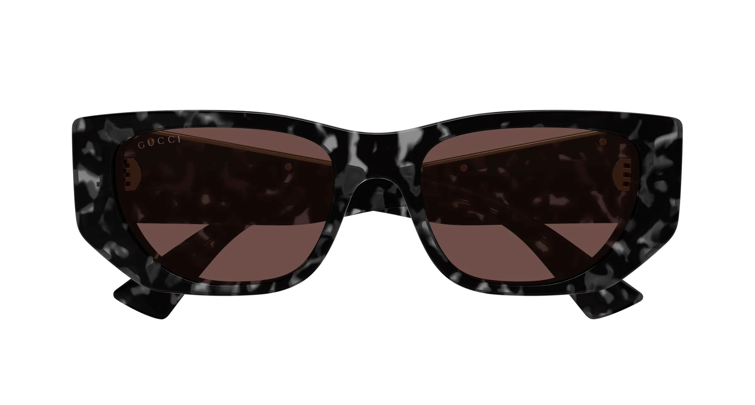 Gucci GG1959S 002 Occhiali da sole Acetato Havana Marrone Cat Eye - immagine 2