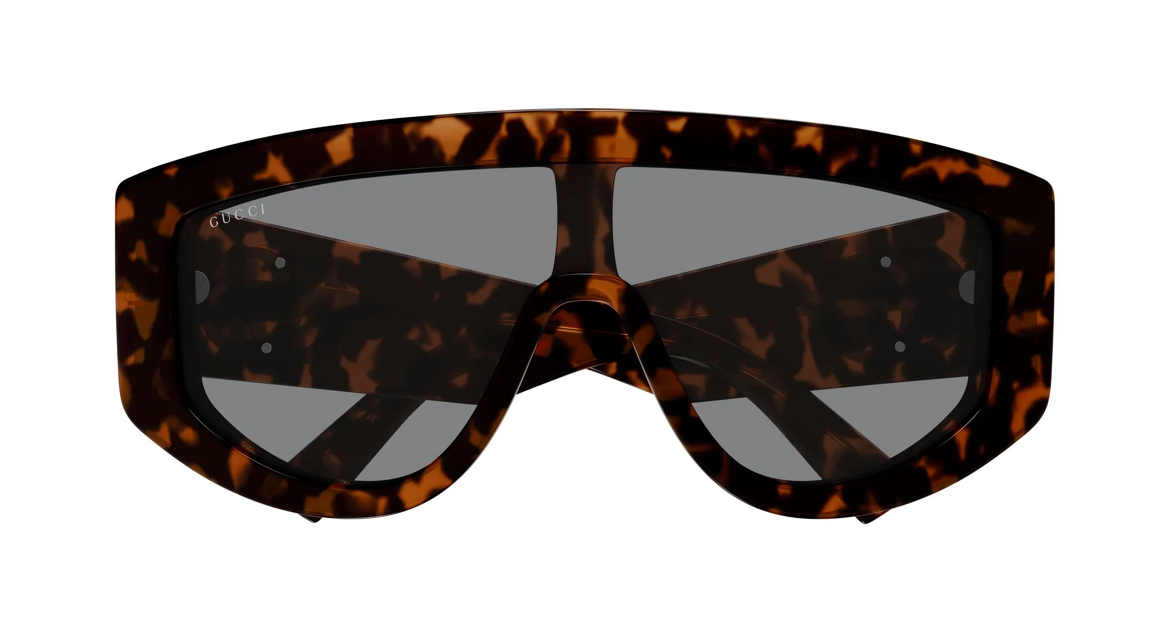 Gucci GG1950S 003 Occhiali da sole Acetato Havana Grigio Maschera - immagine 2