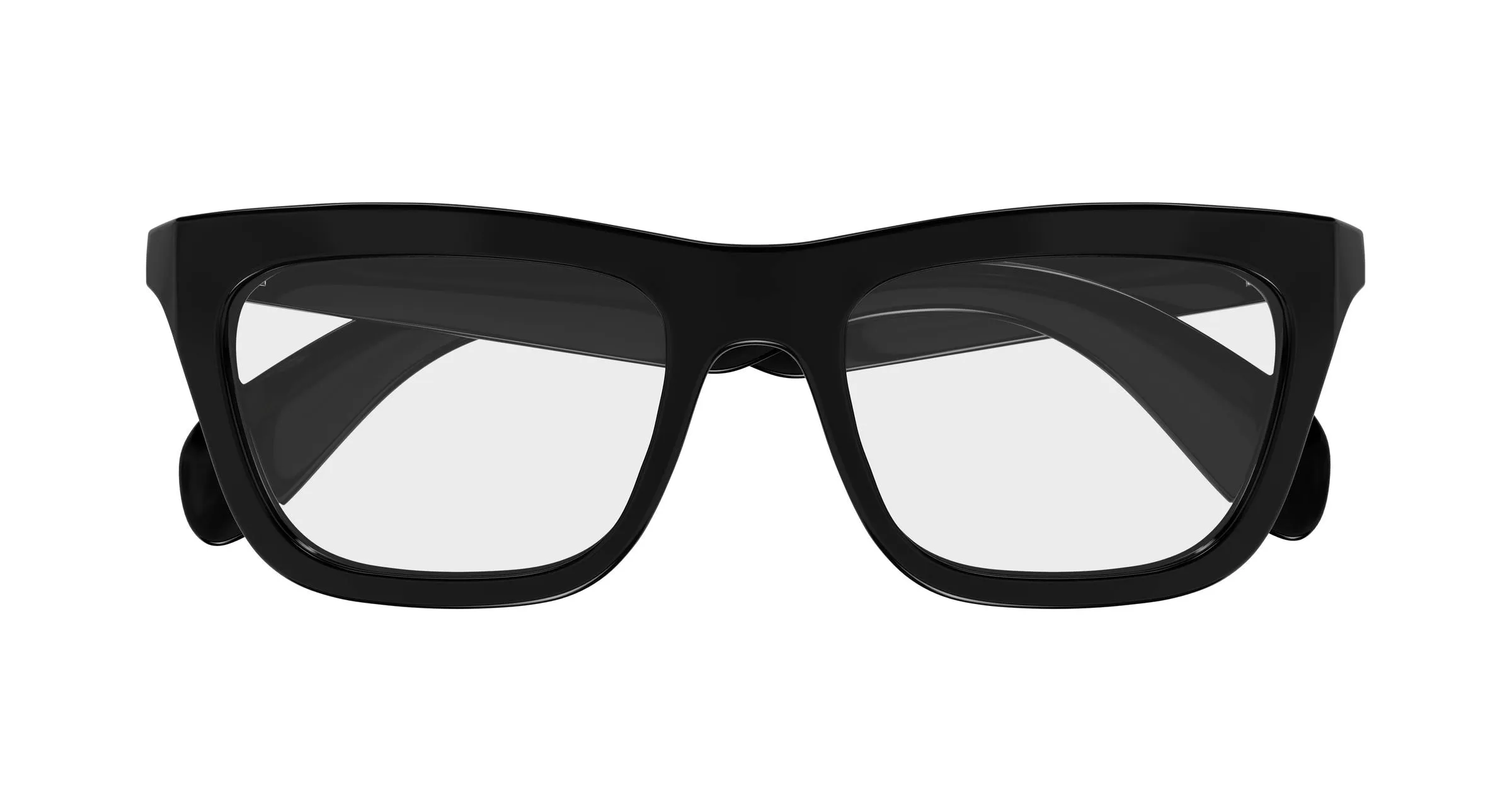 Gucci GG1933O 001 Montature da vista Iniettato Nero Trasparente Squadrata - immagine 2