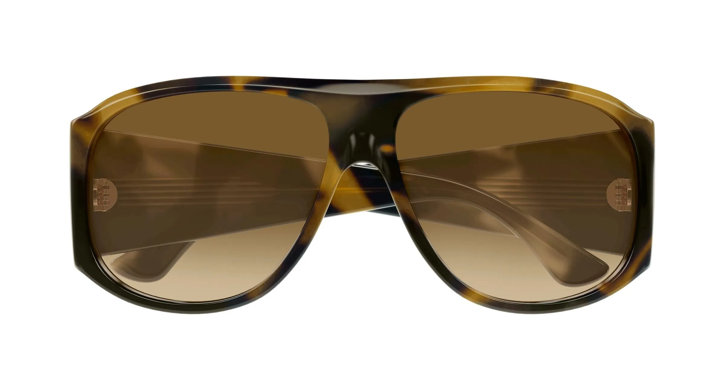 Chloé CH0347S 005 Occhiali da sole Acetato Havana Marrone Pilot - immagine 2