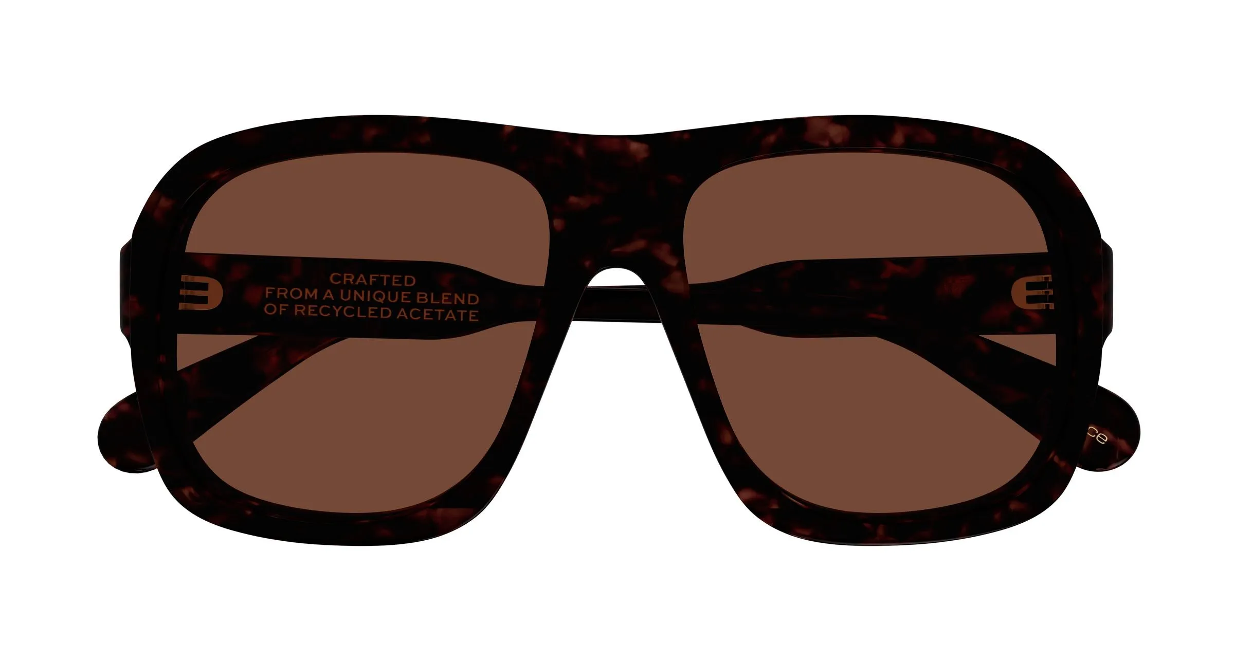 Chloé CH0331S 002 Occhiali da sole Acetato Havana Marrone Pilot - immagine 2