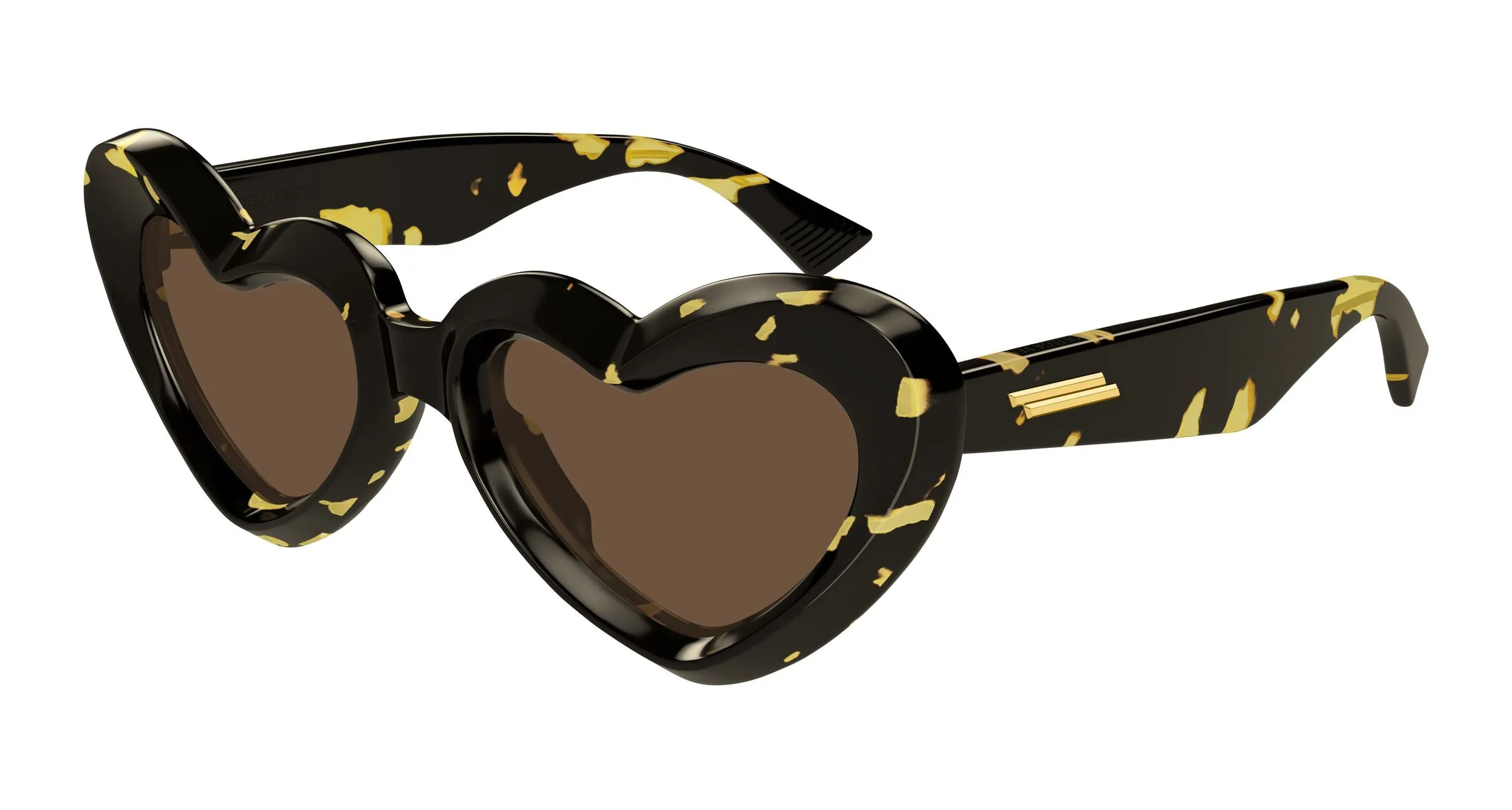 Bottega Veneta BV1432S 002 Occhiali da sole Acetato Havana Marrone Cat Eye - immagine 1