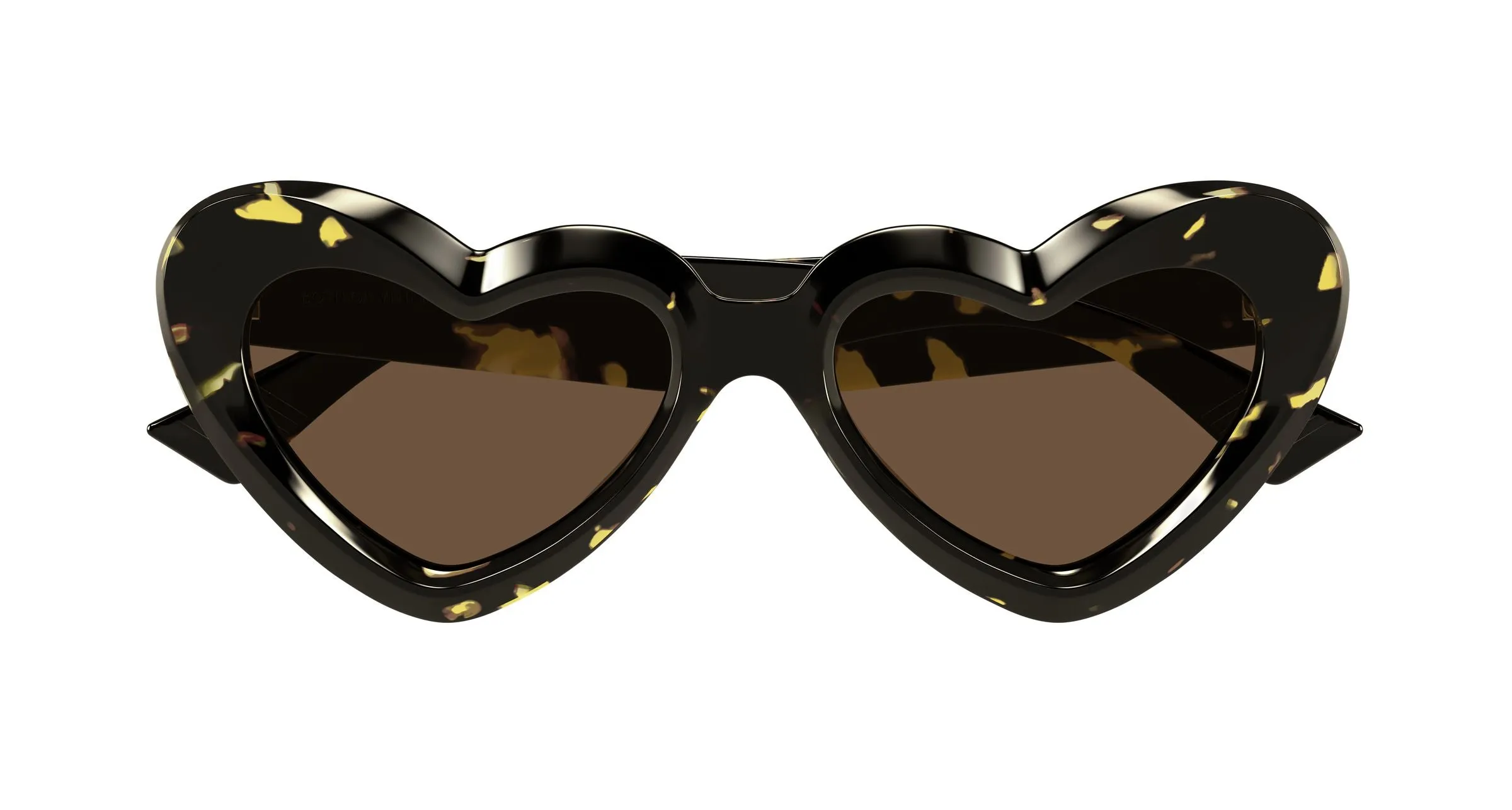 Bottega Veneta BV1432S 002 Occhiali da sole Acetato Havana Marrone Cat Eye - immagine 2