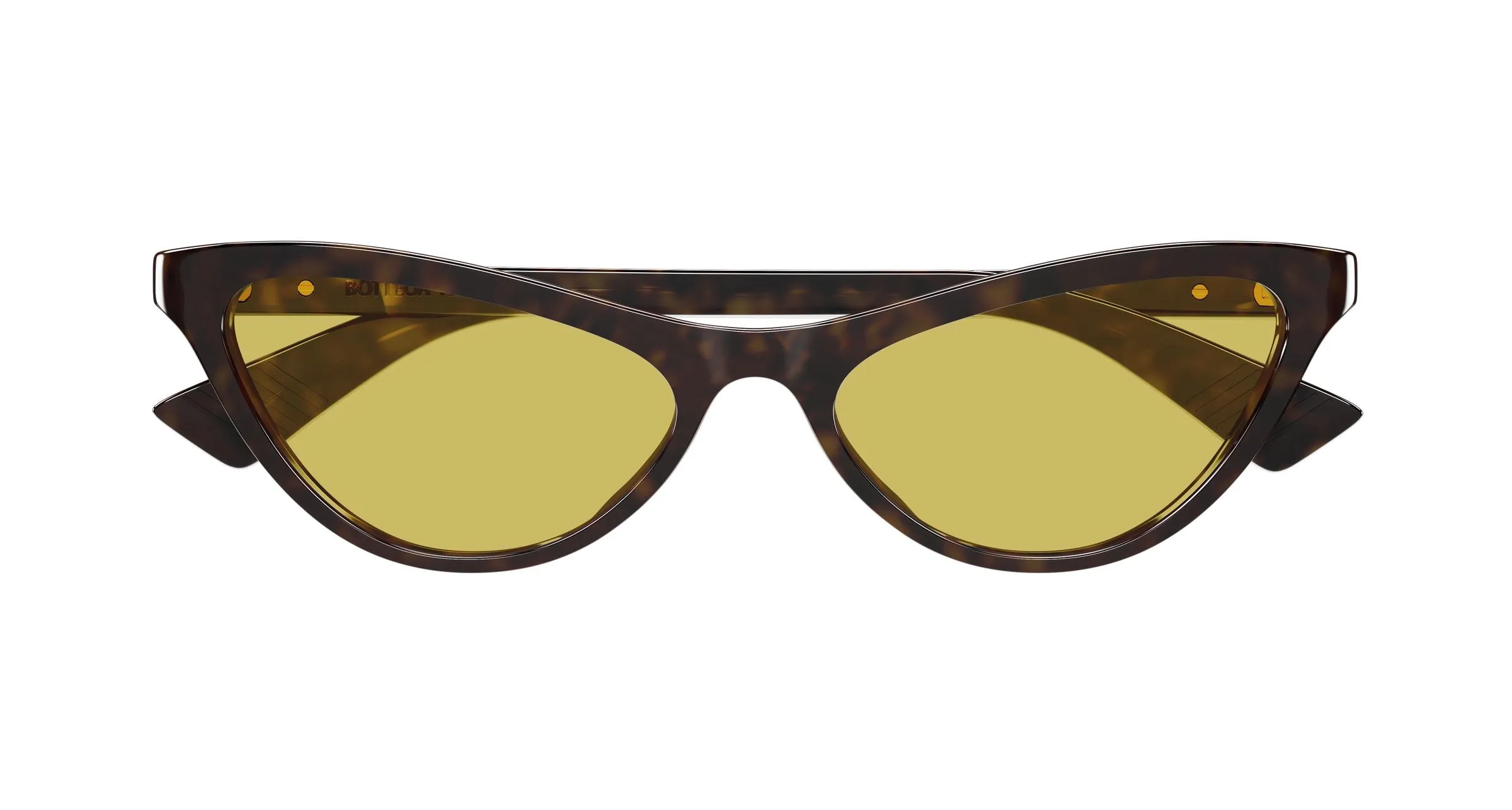 Bottega Veneta BV1414S 002 Occhiali da sole Acetato Havana Marrone Cat Eye - immagine 2