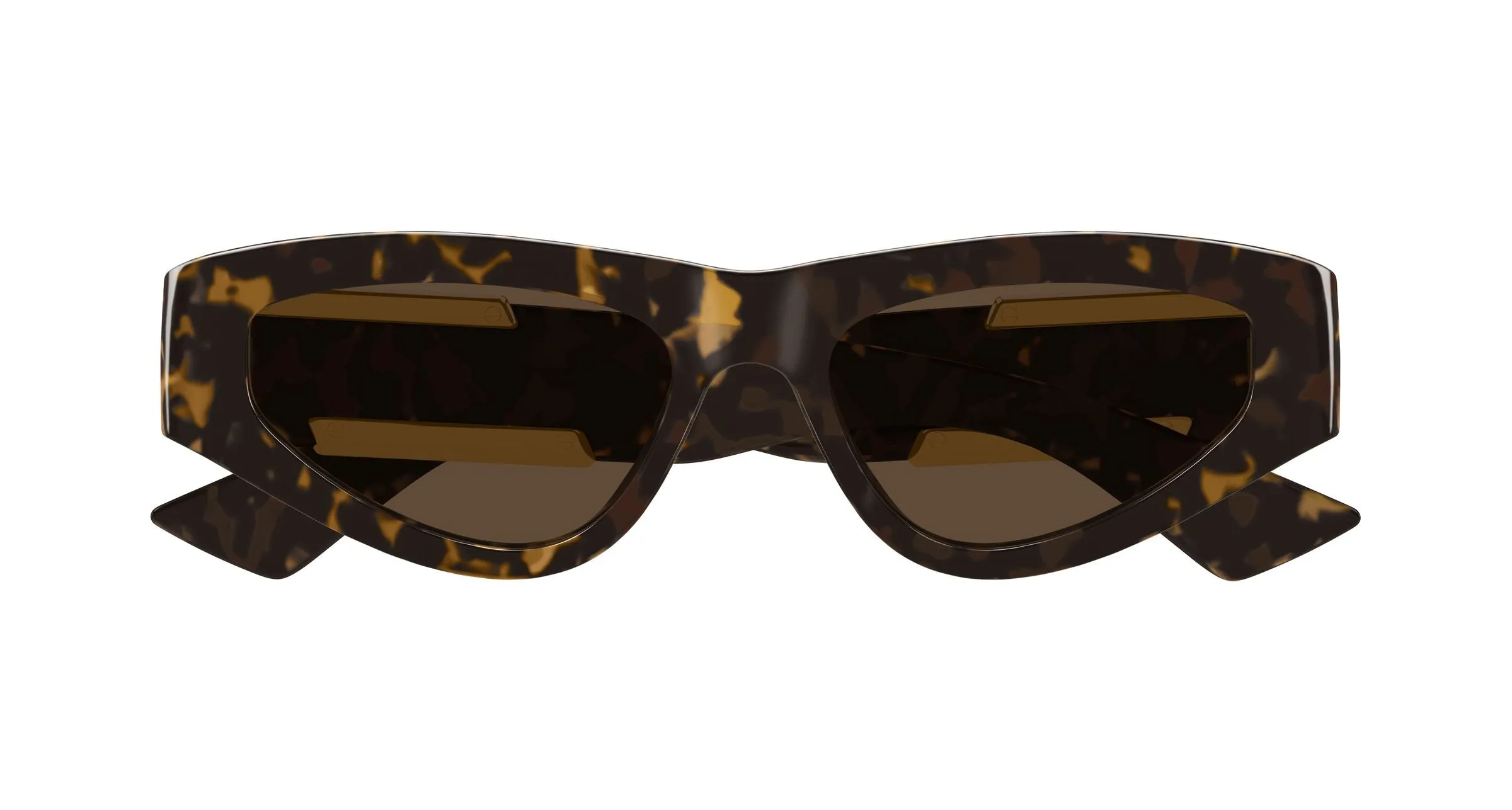 Bottega Veneta BV1407S 002 Occhiali da sole Bio-iniettato Havana Marrone Cat Eye - immagine 2