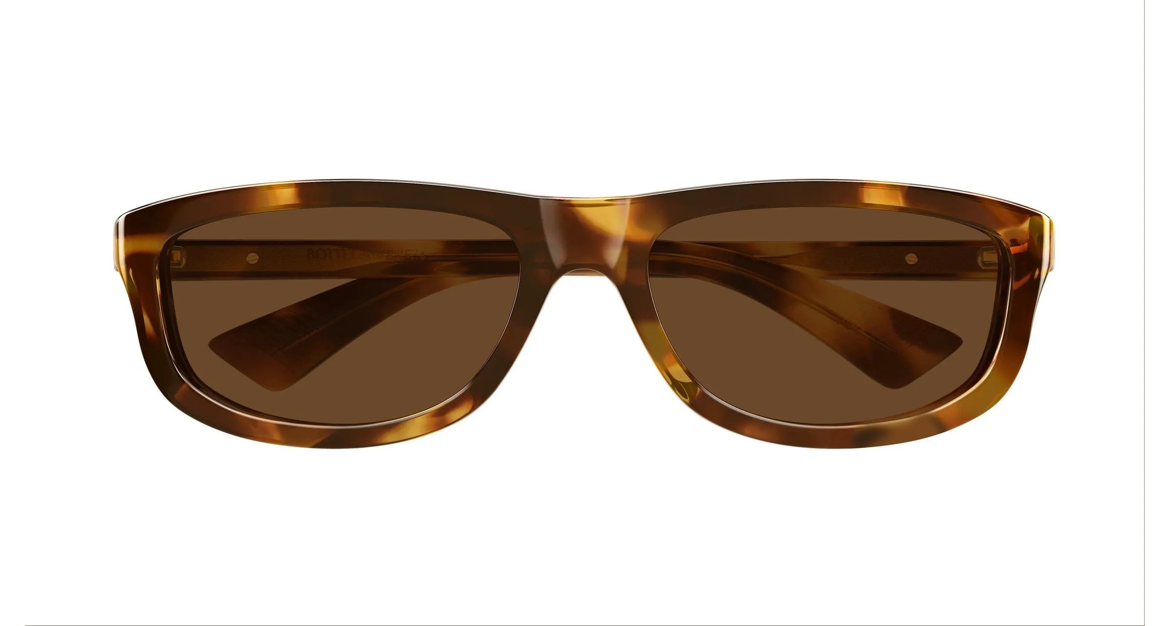 Bottega Veneta BV1327S 005 Occhiali da sole Acetato Havana Marrone Squadrata - immagine 2