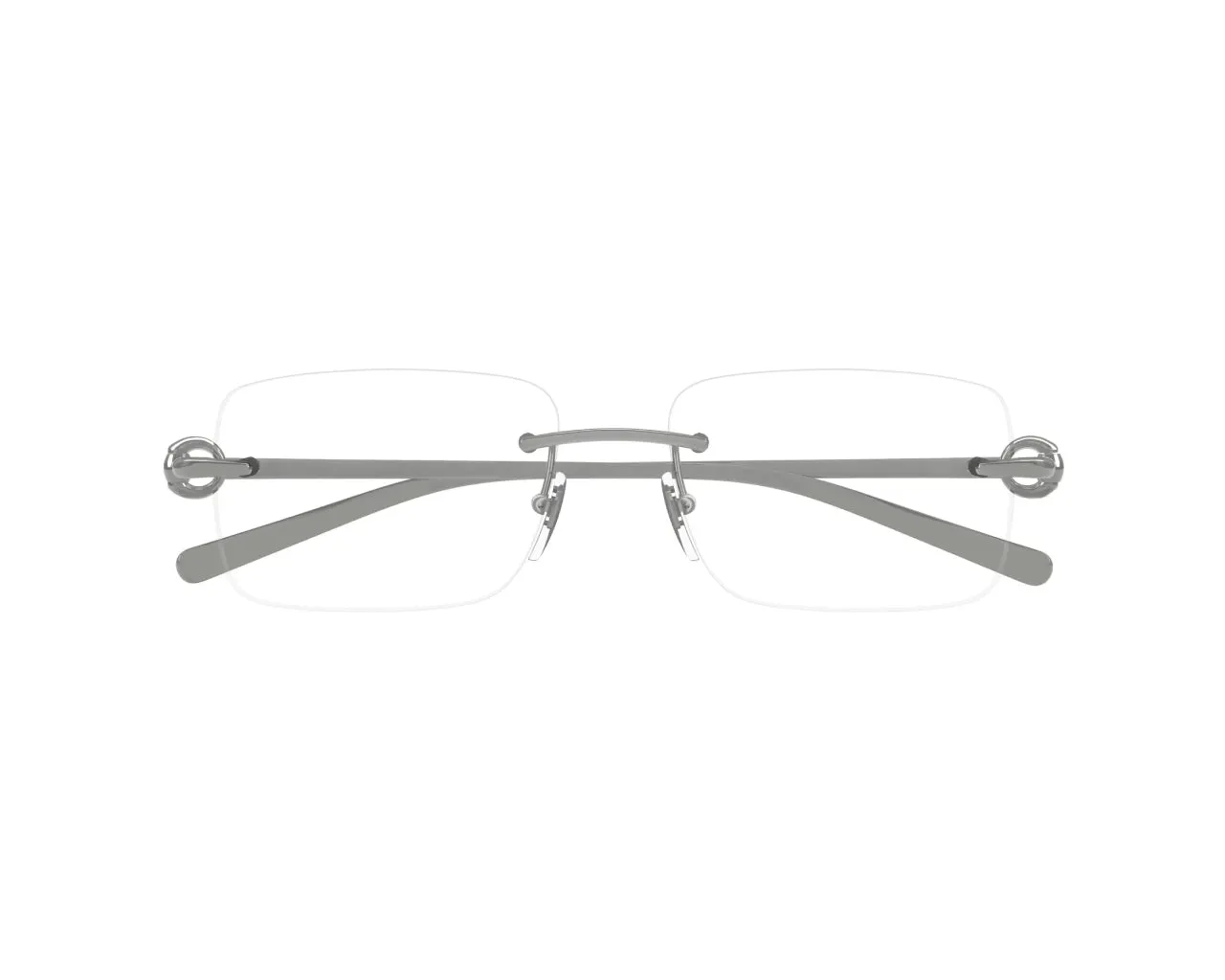 Gucci GG1703O 001 Montature da vista Metallo Rutenio Squadrata - immagine 2