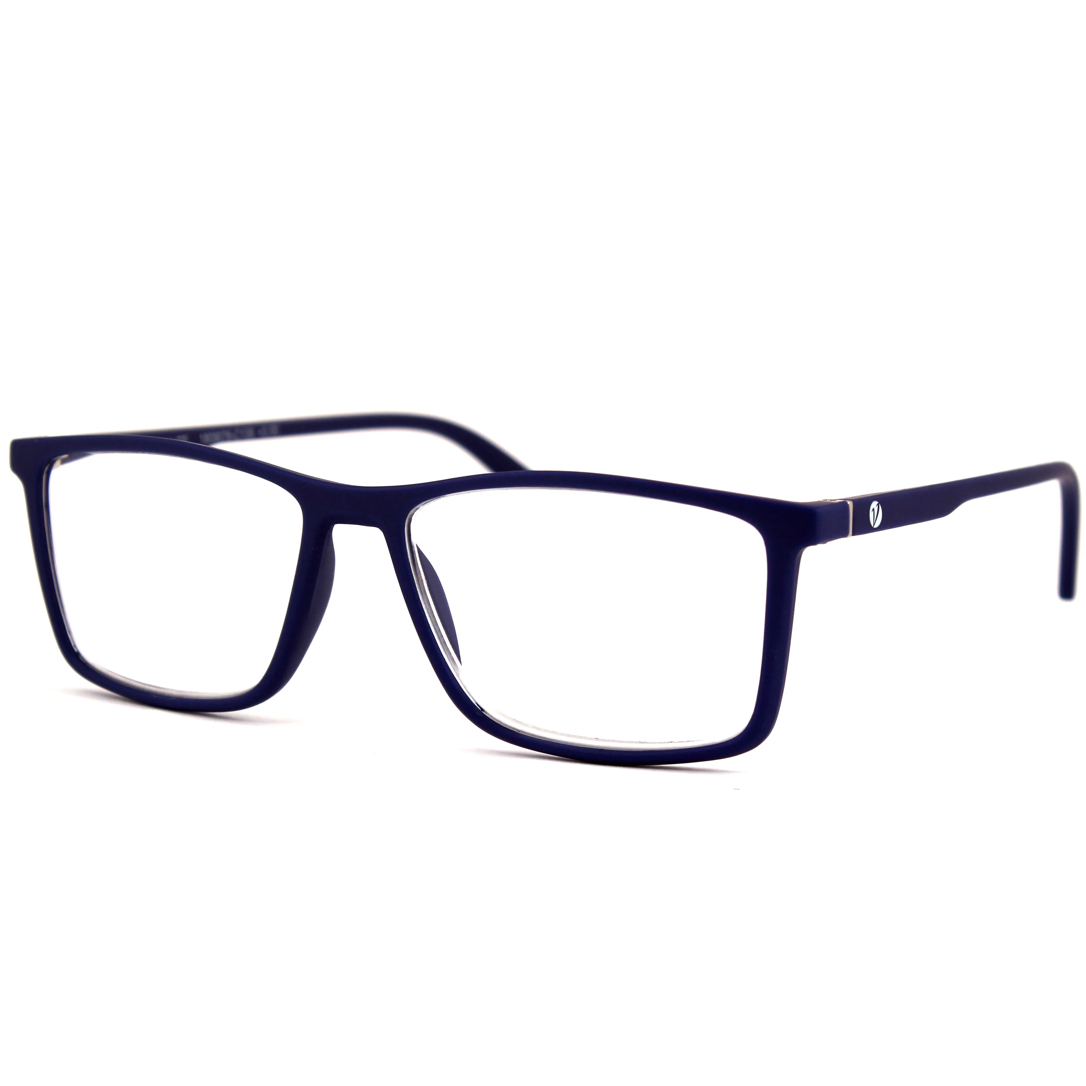Vitallite Unisex MOD. 485 Occhiali da lettura Acetato Blu Squadrata - immagine 4