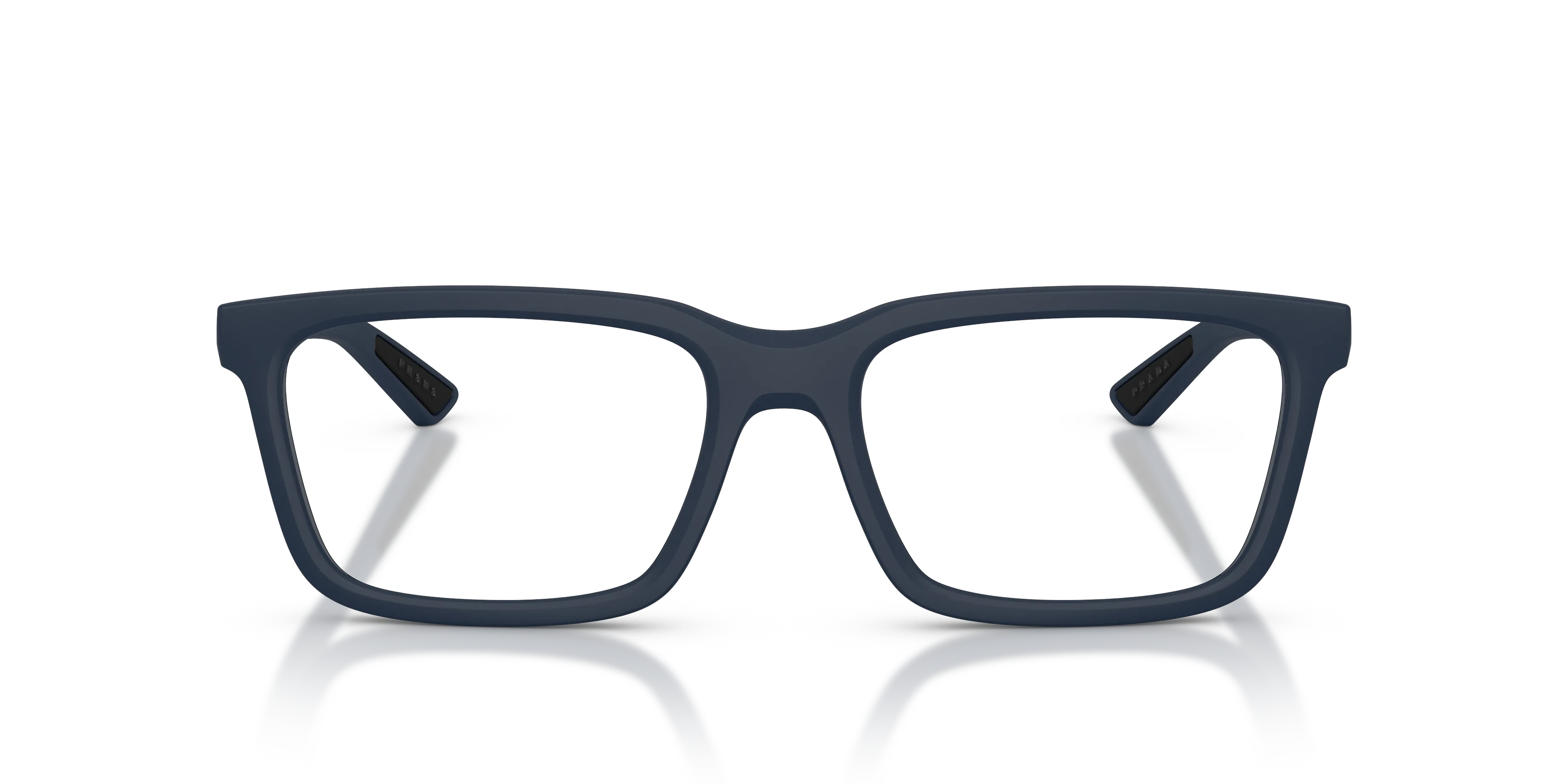 Prada Linea Rossa PS 02SV MAG1O1 Montature da vista Iniettato Blu Squadrata Normale - immagine 3