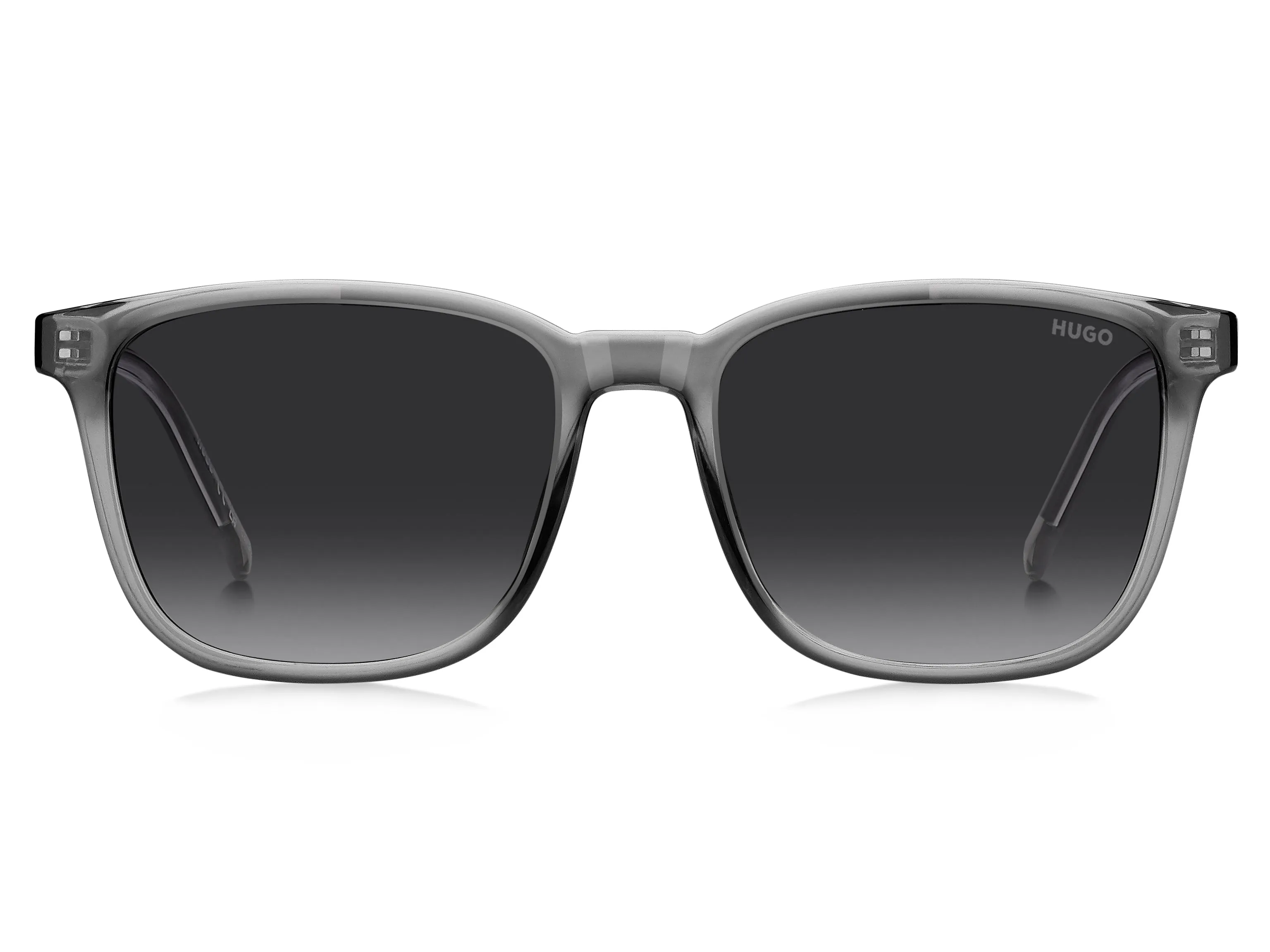 Hugo Boss HG 1356/S KB7/9O Occhiali da sole Acetato Grigio Grigio Squadrata Normale Sfumato - immagine 2