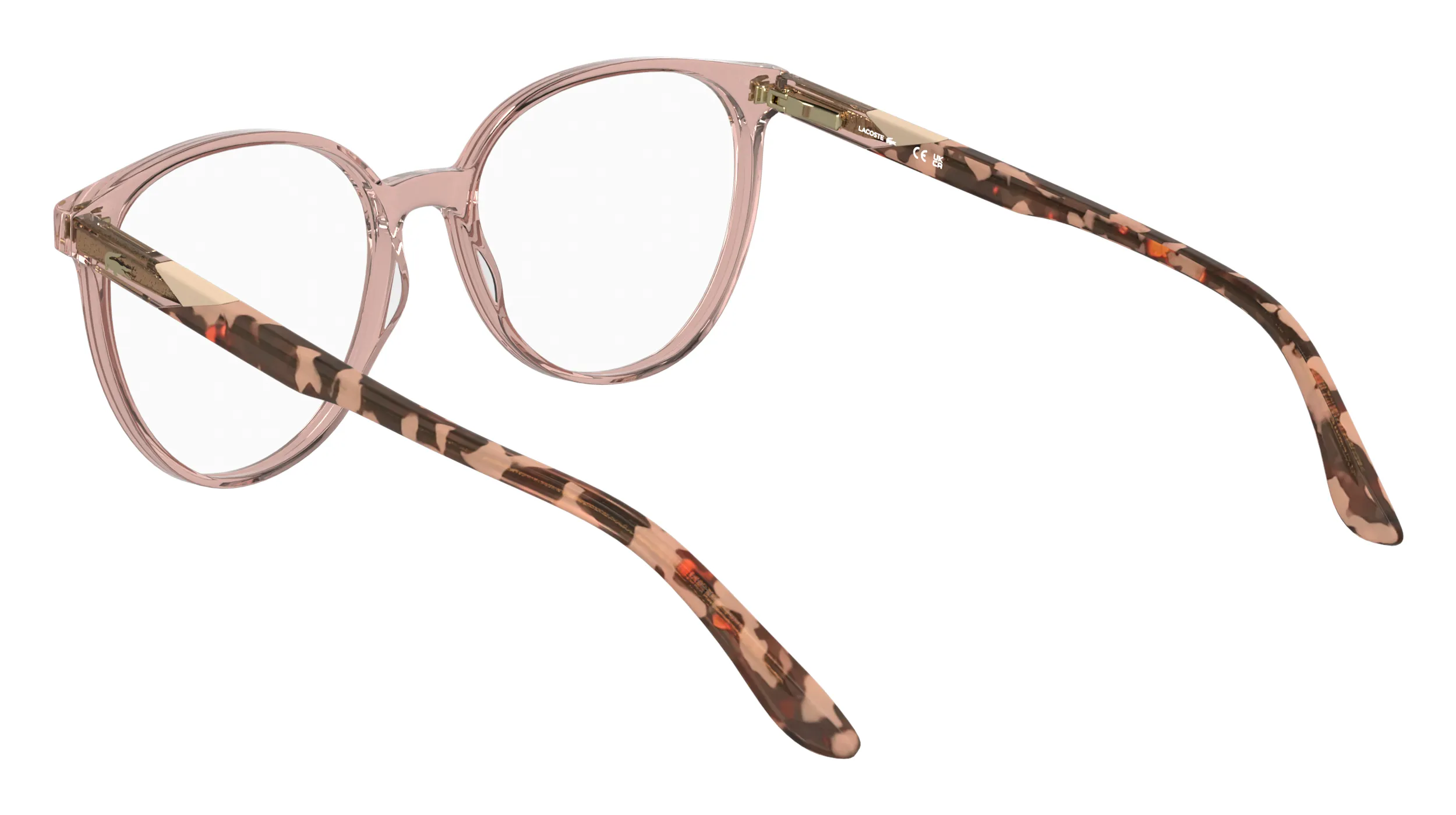 Lacoste L2987 662 Montature da vista Acetato Rosa Squadrata Normale - immagine 4
