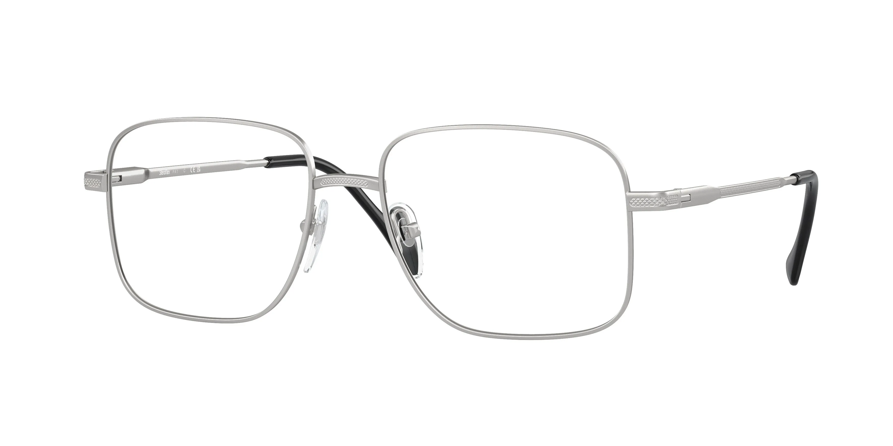 Sferoflex Uomo SF2298 103S Montature da vista Metallo Argento Squadrata - immagine 1