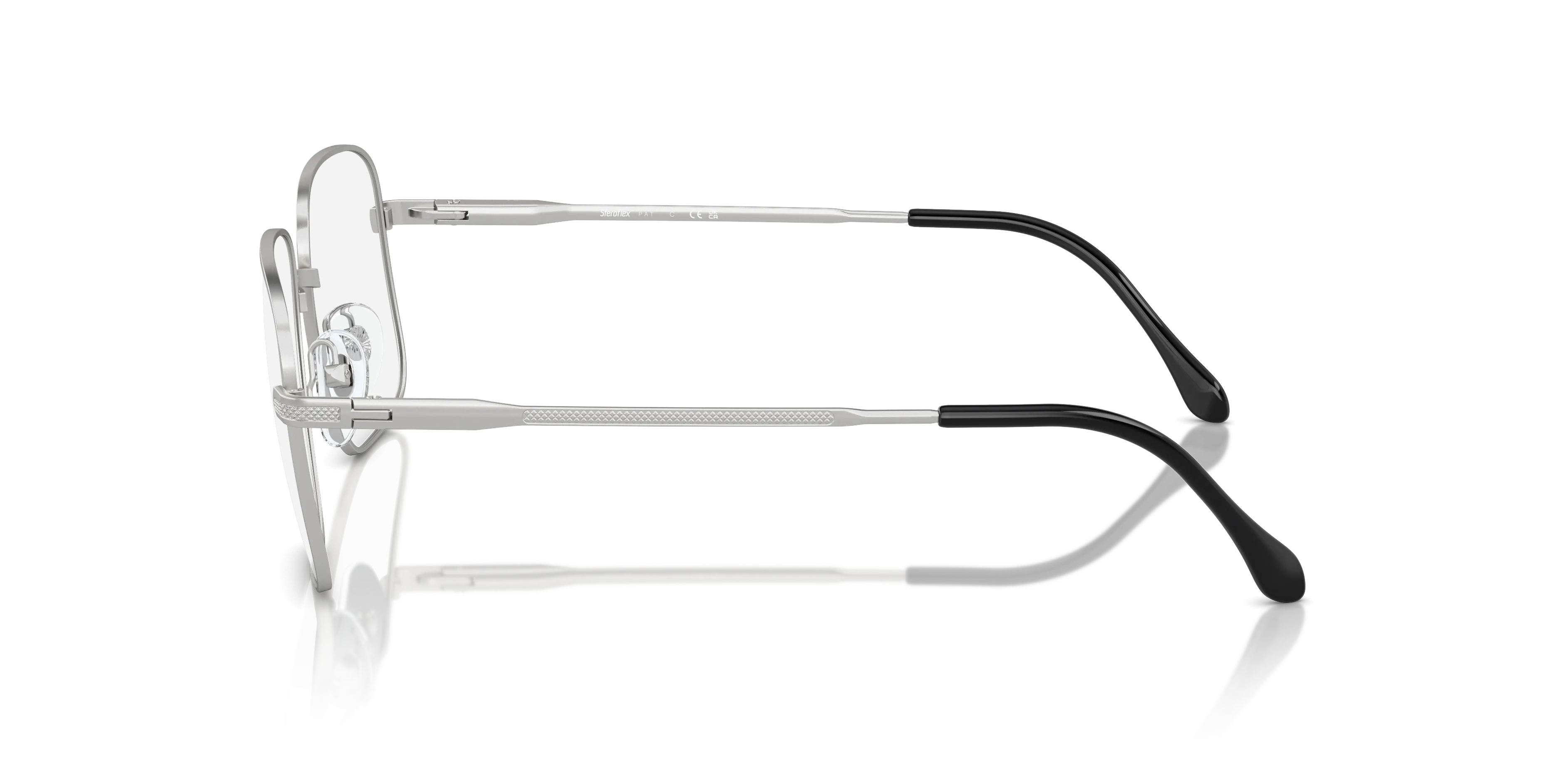Sferoflex Uomo SF2298 103S Montature da vista Metallo Argento Squadrata - immagine 4
