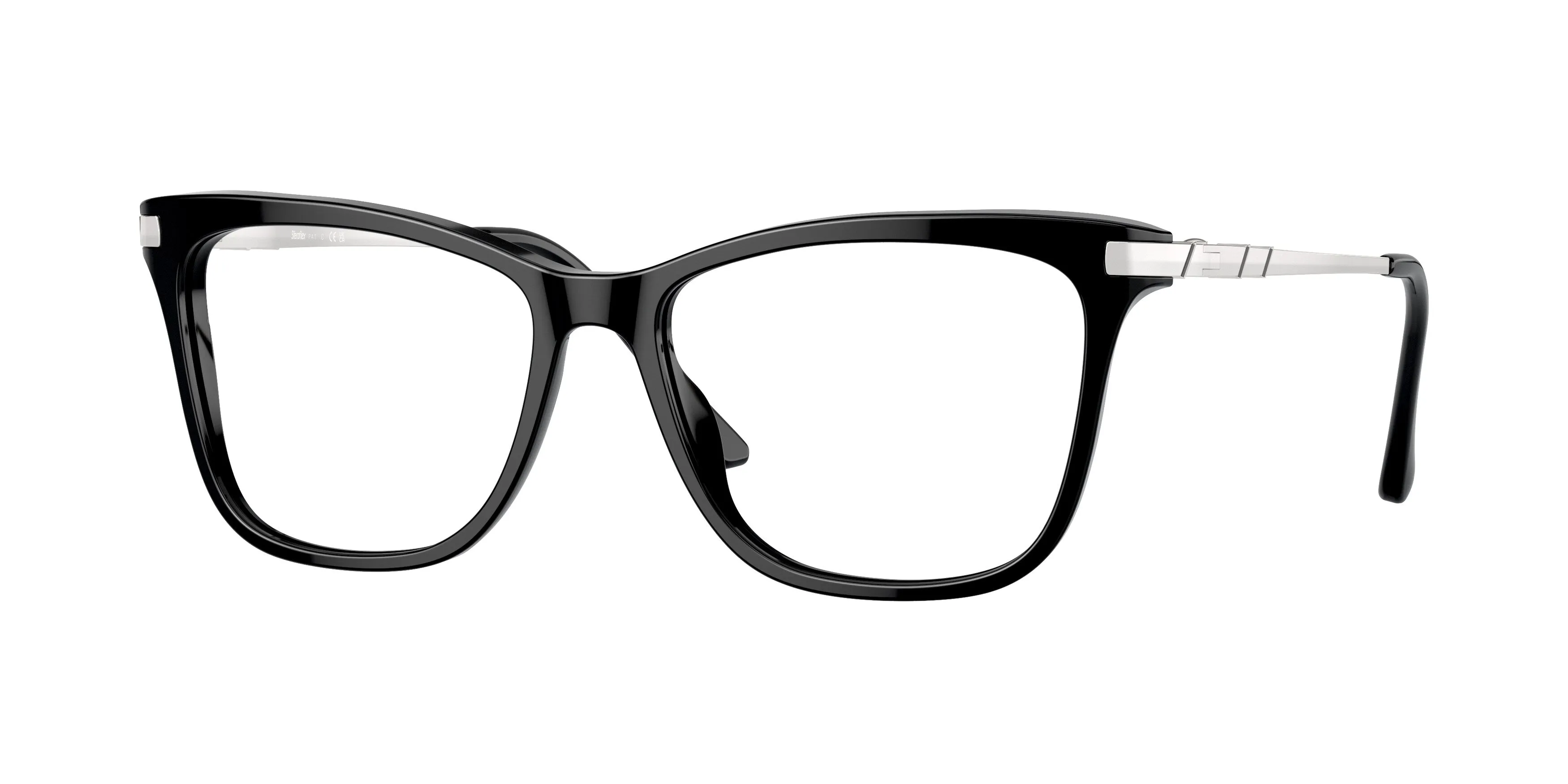 Sferoflex Donna SF1578 C568 Montature da vista Acetato Nero Farfalla - immagine 1