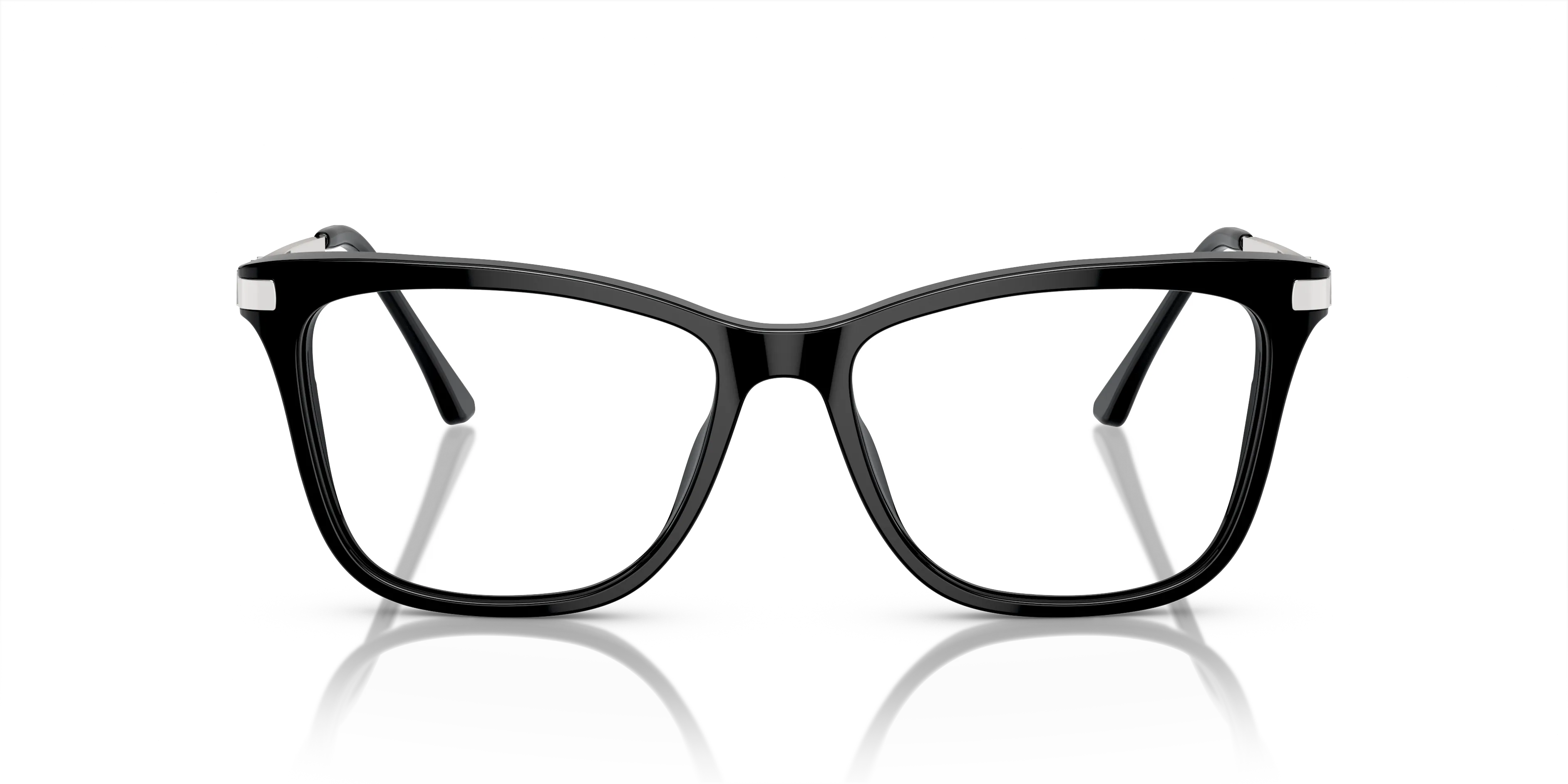 Sferoflex Donna SF1578 C568 Montature da vista Acetato Nero Farfalla - immagine 3