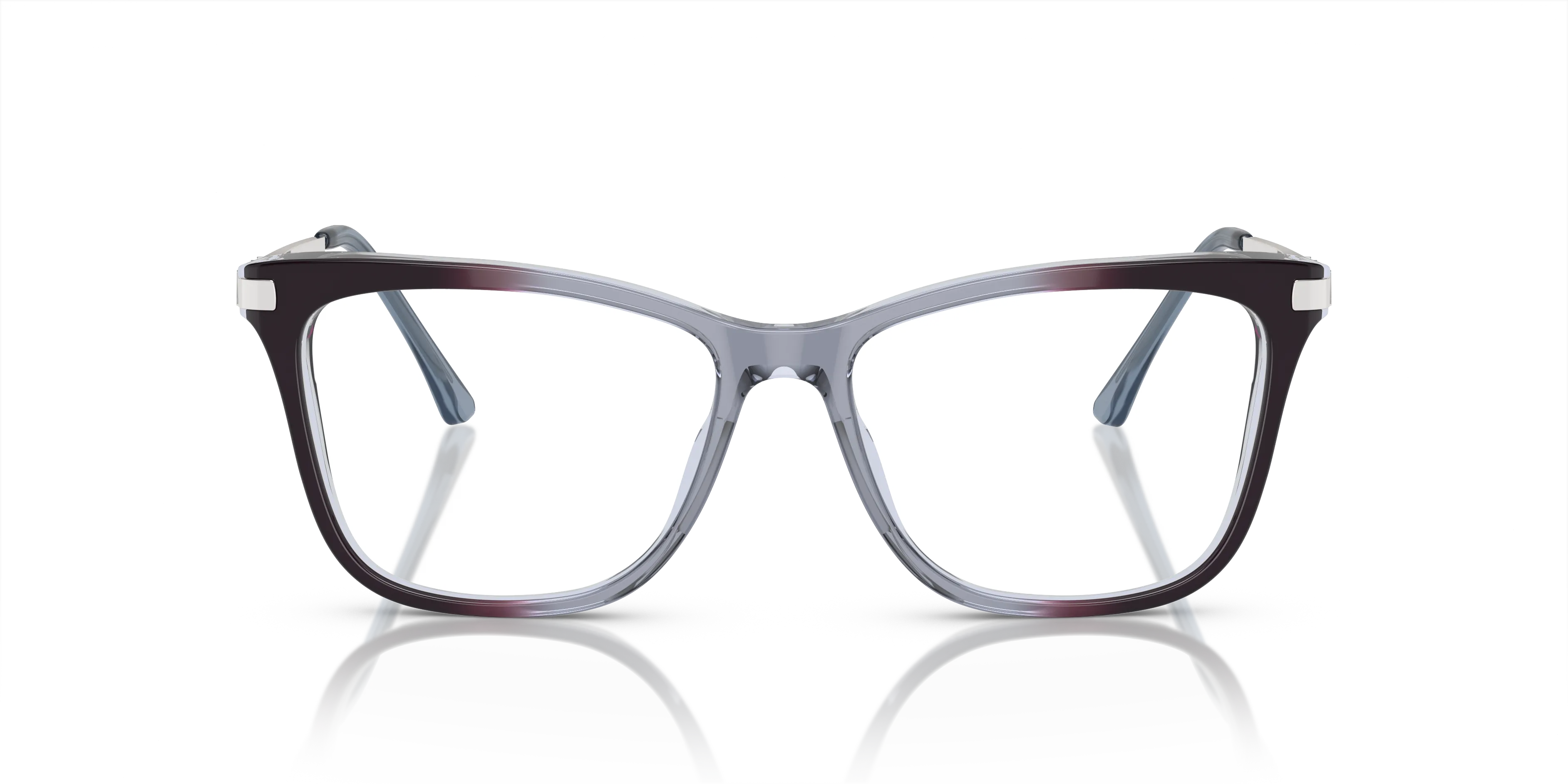Sferoflex Donna SF1578 C635 Montature da vista Acetato Azzurro Farfalla - immagine 3
