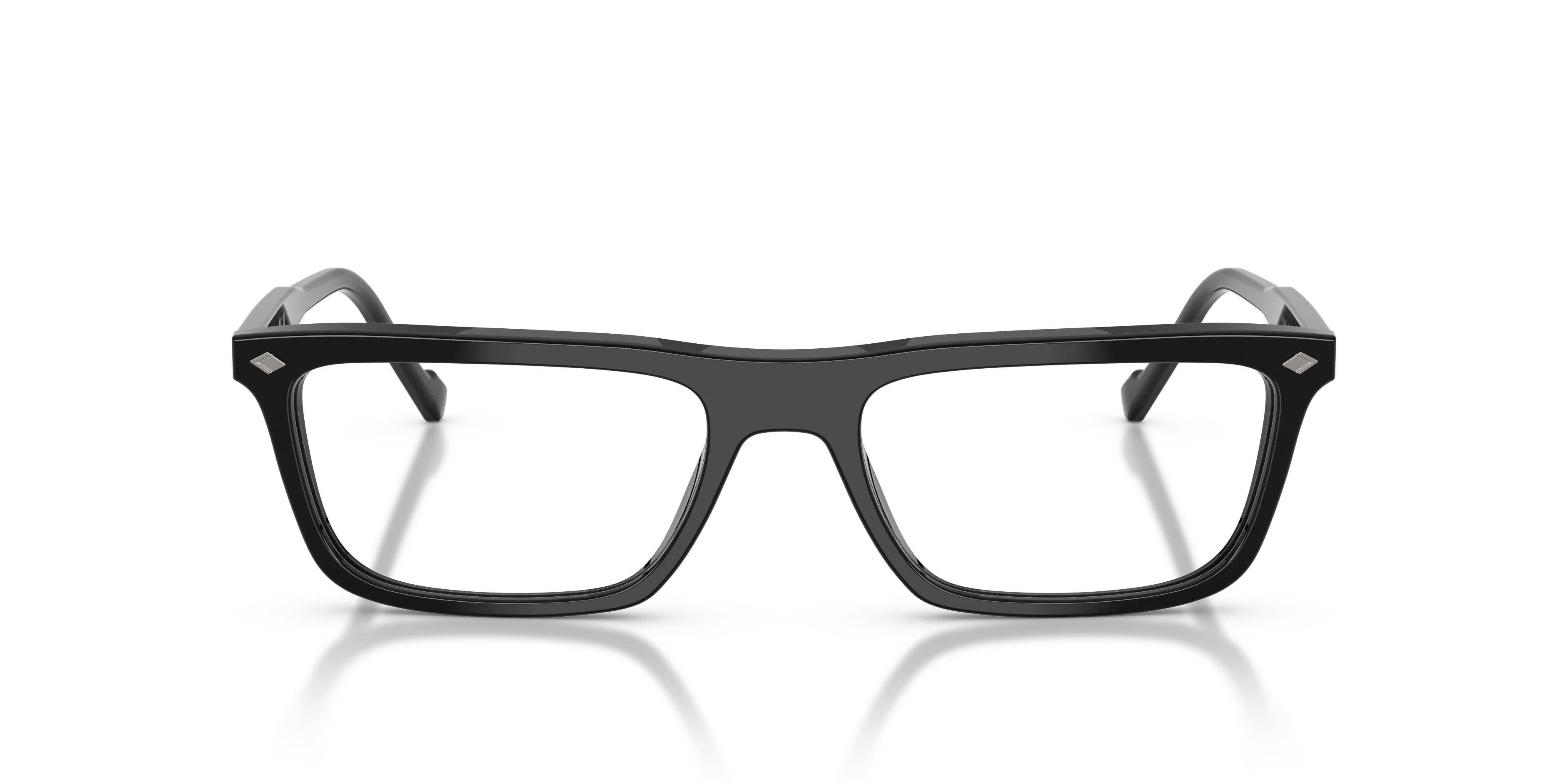VOGUE EYEWEAR VO5686 W44 Montature da vista Acetato Nero Pillow Normale - immagine 3