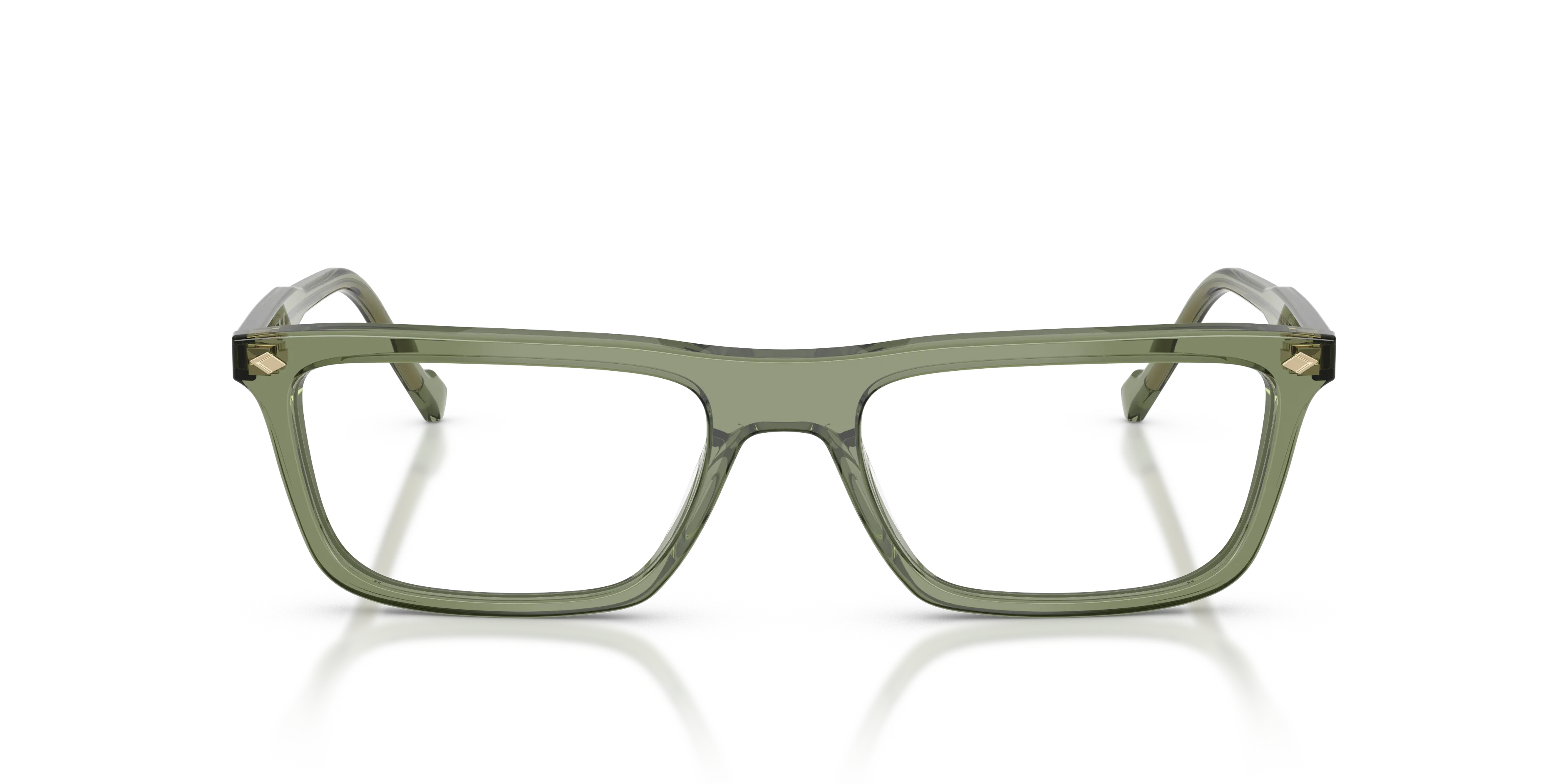 VOGUE EYEWEAR VO5686 3187 Montature da vista Acetato Verde Pillow Normale - immagine 3