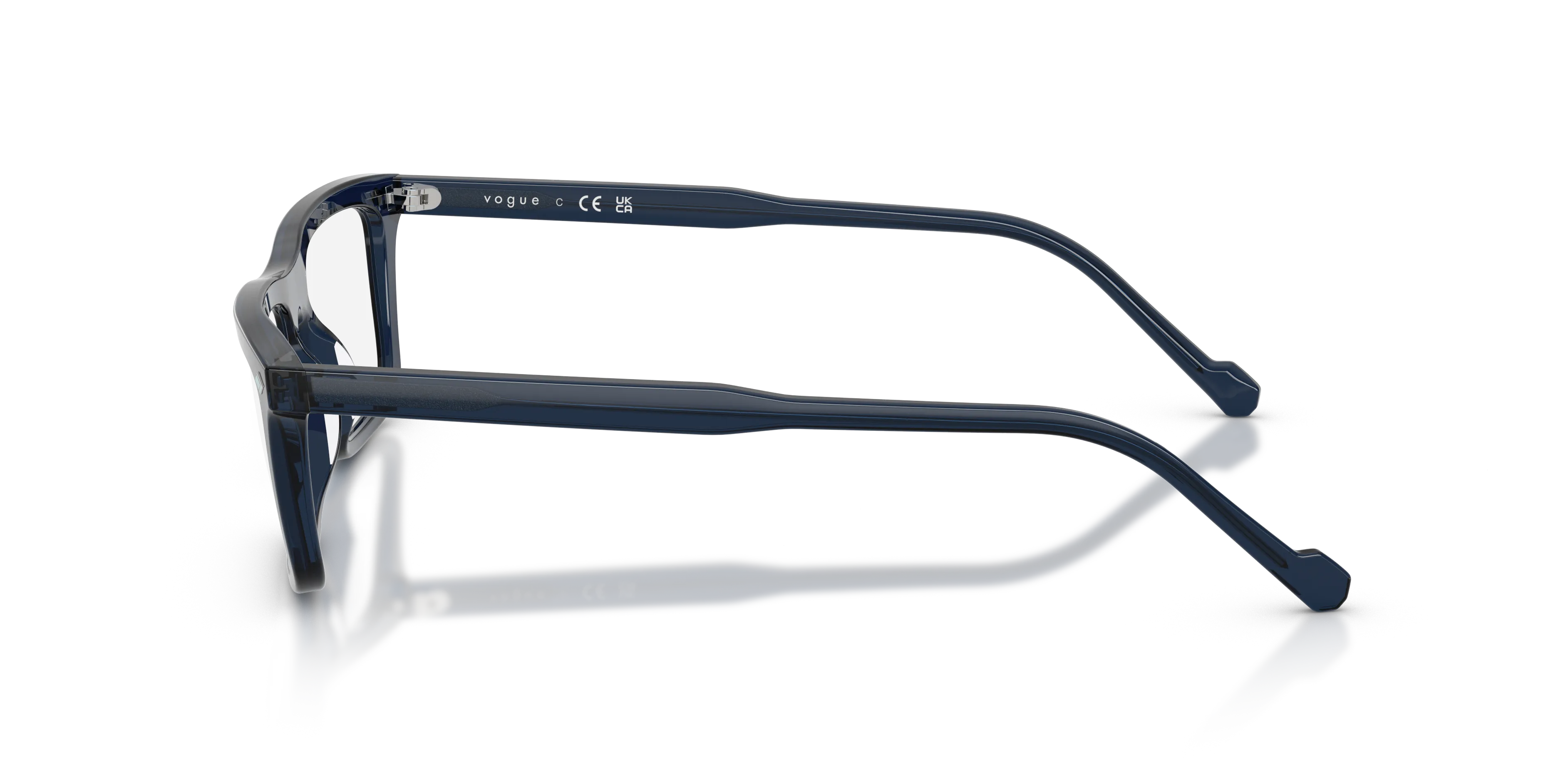 VOGUE EYEWEAR VO5686 3143 Montature da vista Acetato Blu Pillow Normale - immagine 4