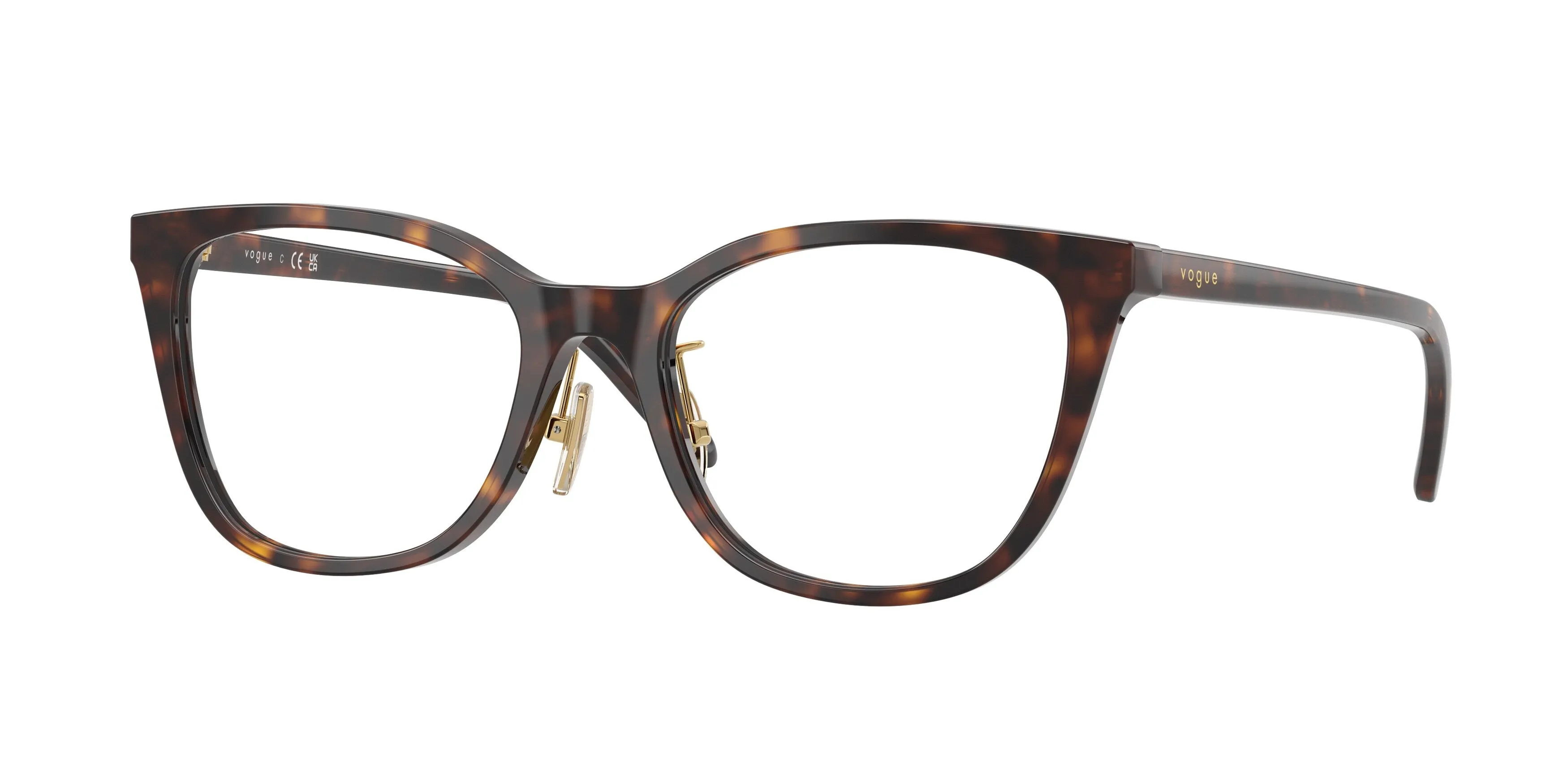VOGUE EYEWEAR VO5685D W656 Montature da vista Acetato Marrone Cat Eye Normale - immagine 1