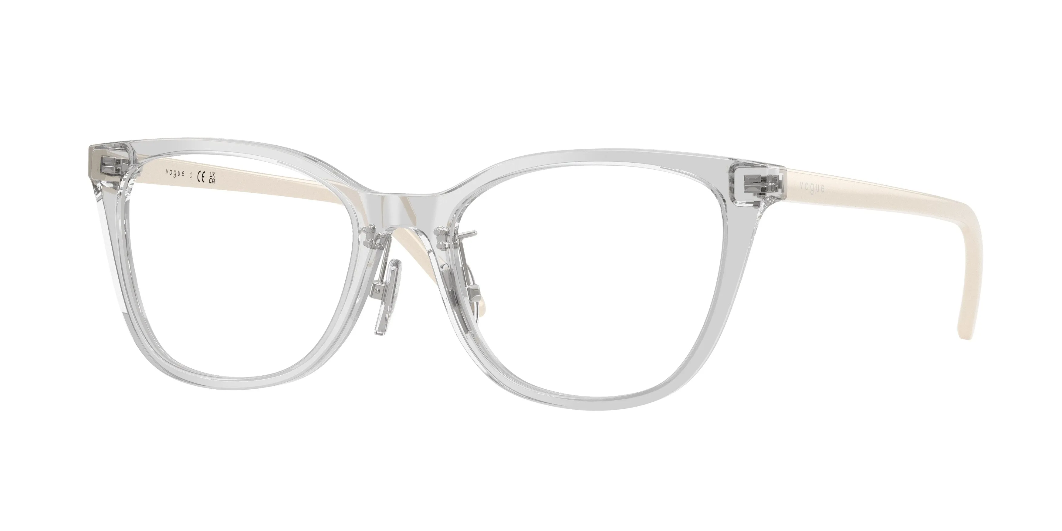 VOGUE EYEWEAR VO5685D 3251 Montature da vista Acetato Grigio Cat Eye Normale - immagine 1