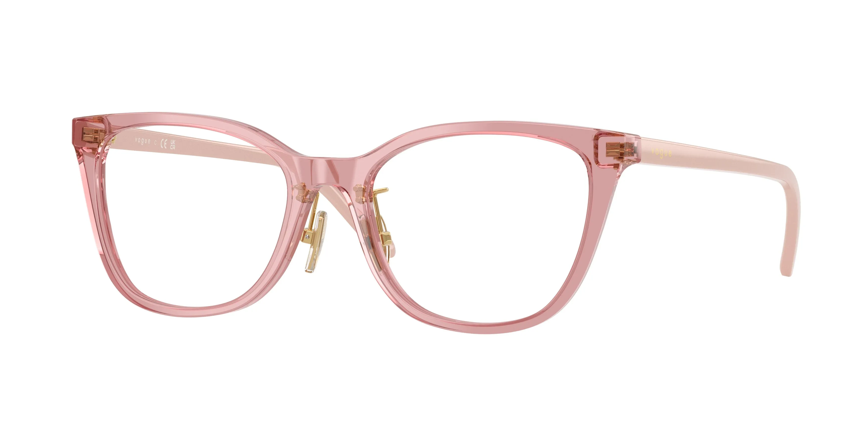 VOGUE EYEWEAR VO5685D 2921 Montature da vista Acetato Rosa Cat Eye Normale - immagine 1