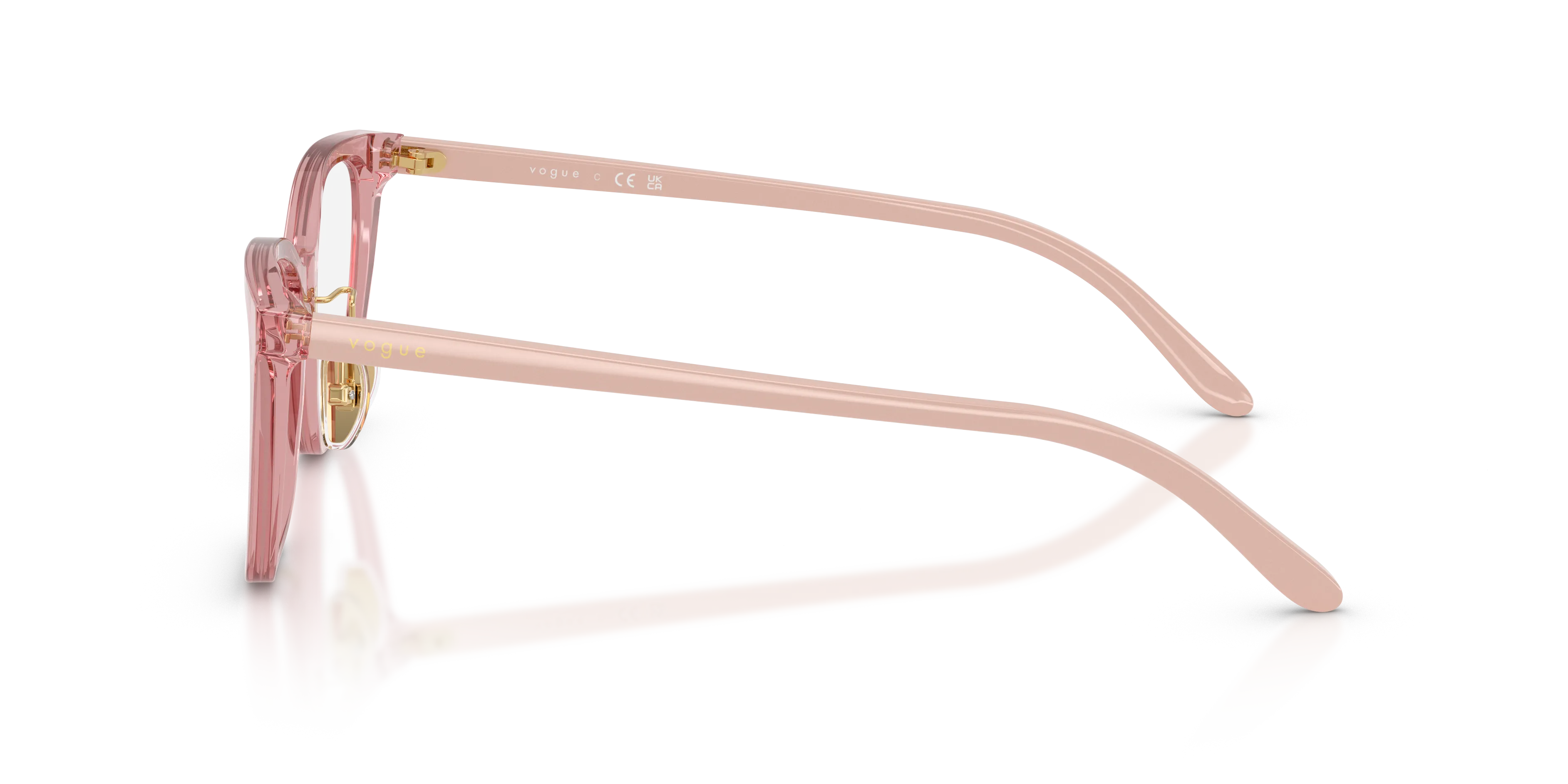 VOGUE EYEWEAR VO5685D 2921 Montature da vista Acetato Rosa Cat Eye Normale - immagine 4
