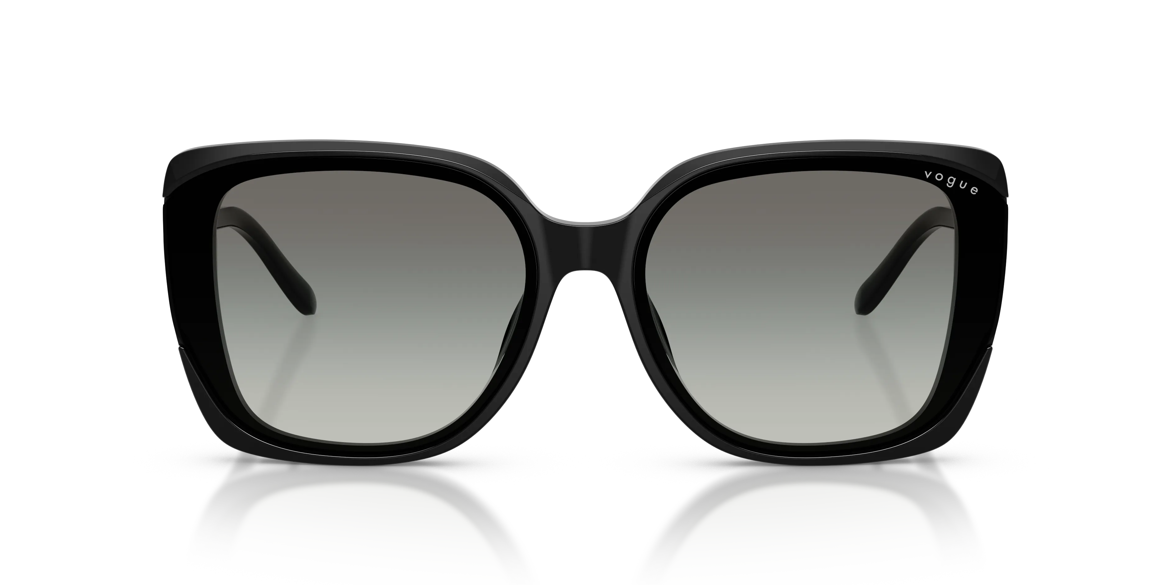 VOGUE EYEWEAR VO5684SD W44/11 Occhiali da sole Acetato Nero Grigio Squadrata Normale Sfumato - immagine 3