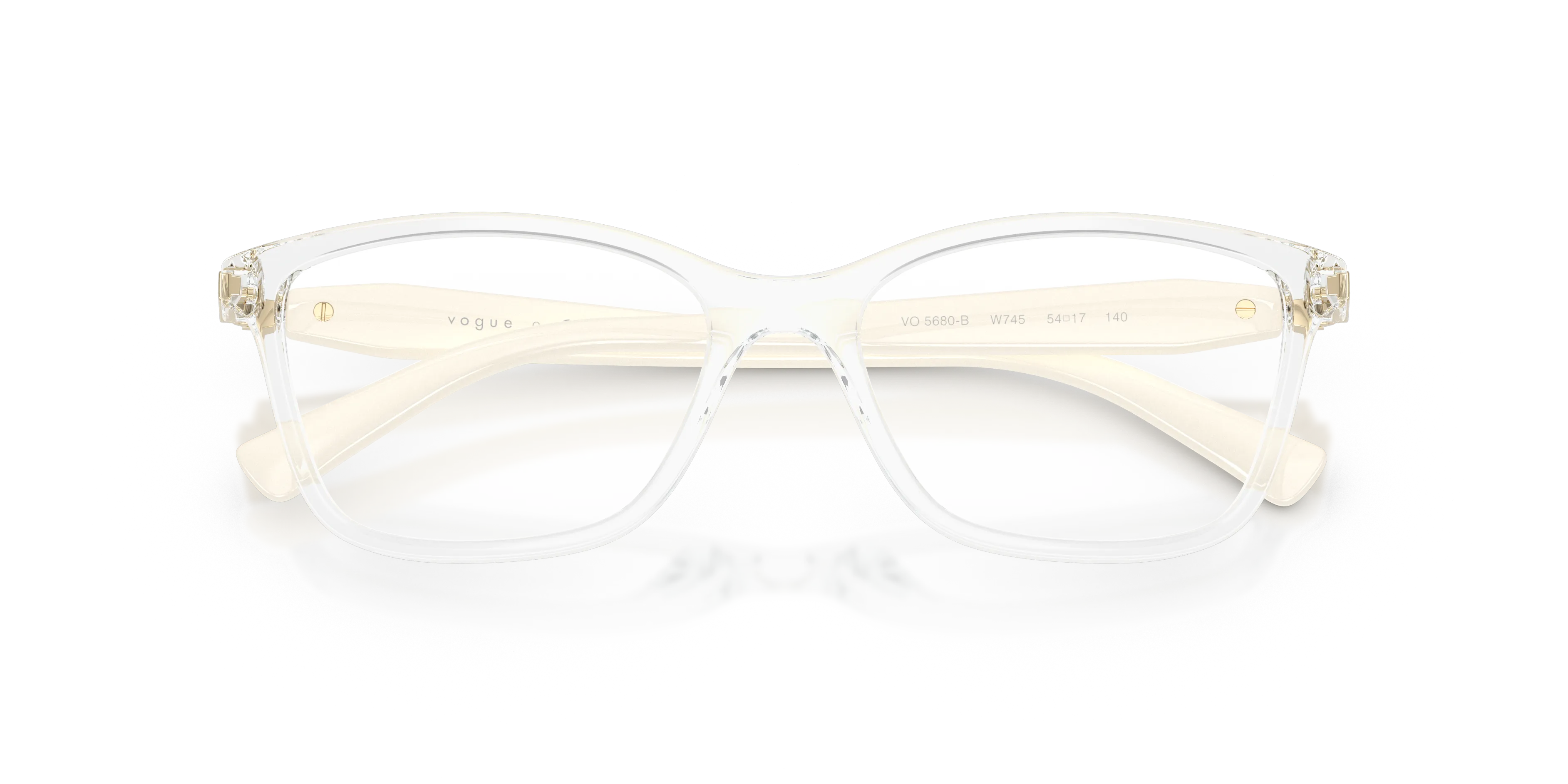 VOGUE EYEWEAR VO5680B W745 Montature da vista Nylon Trasparente Pillow Normale - immagine 2