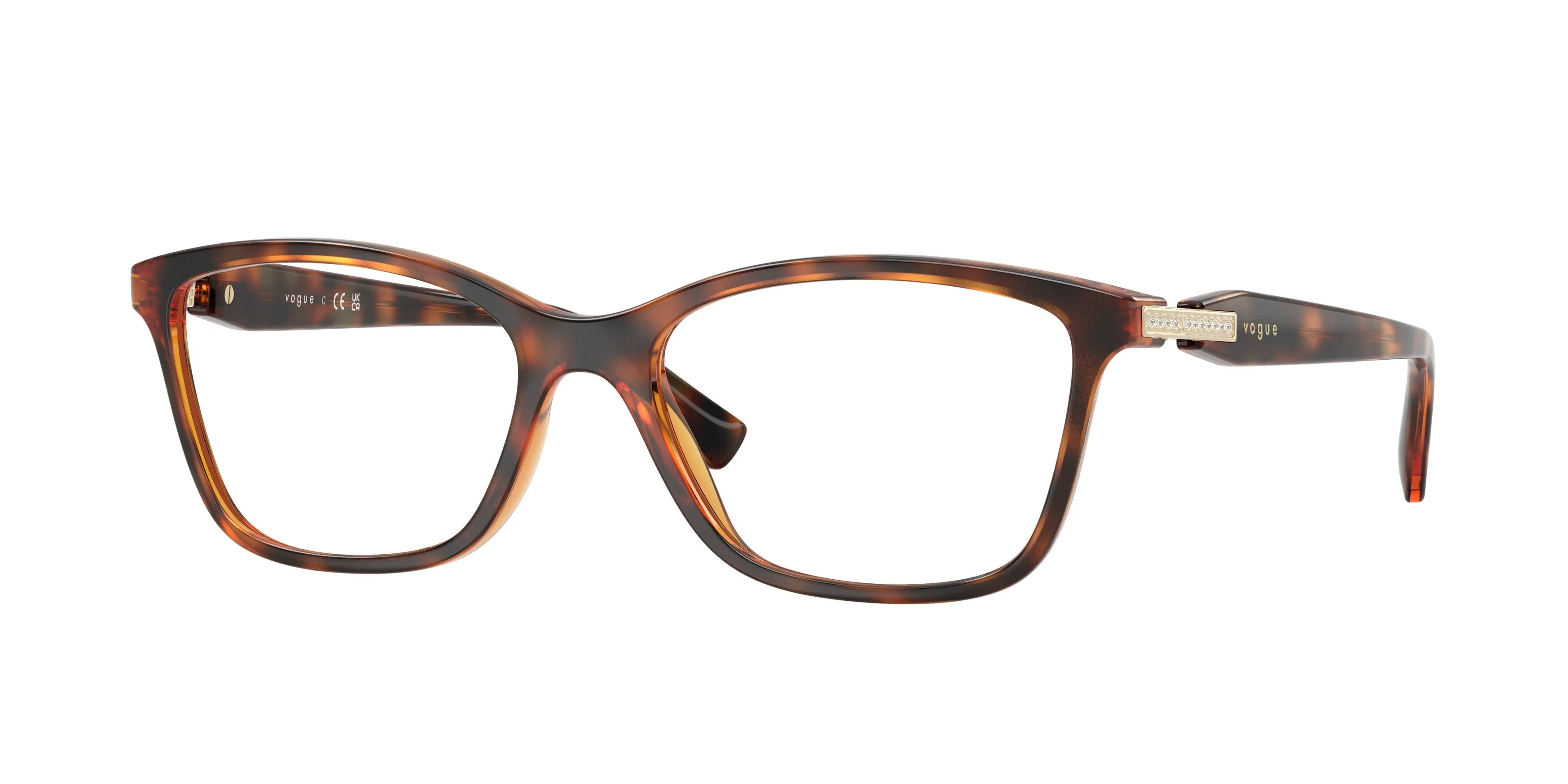 VOGUE EYEWEAR VO5680B W656 Montature da vista Nylon Marrone Pillow Normale - immagine 1