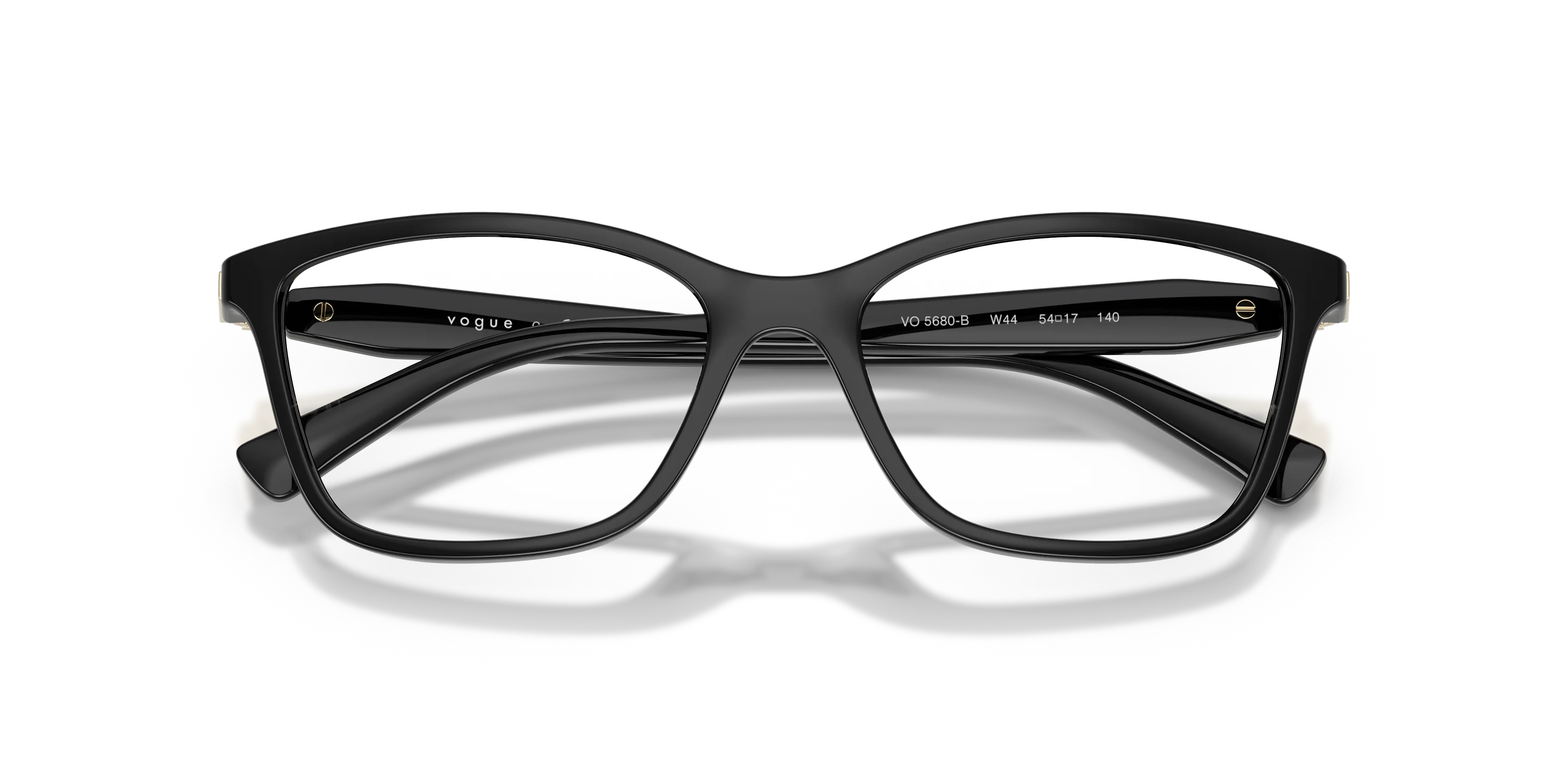 VOGUE EYEWEAR VO5680B W44 Montature da vista Nylon Nero Pillow Normale - immagine 2