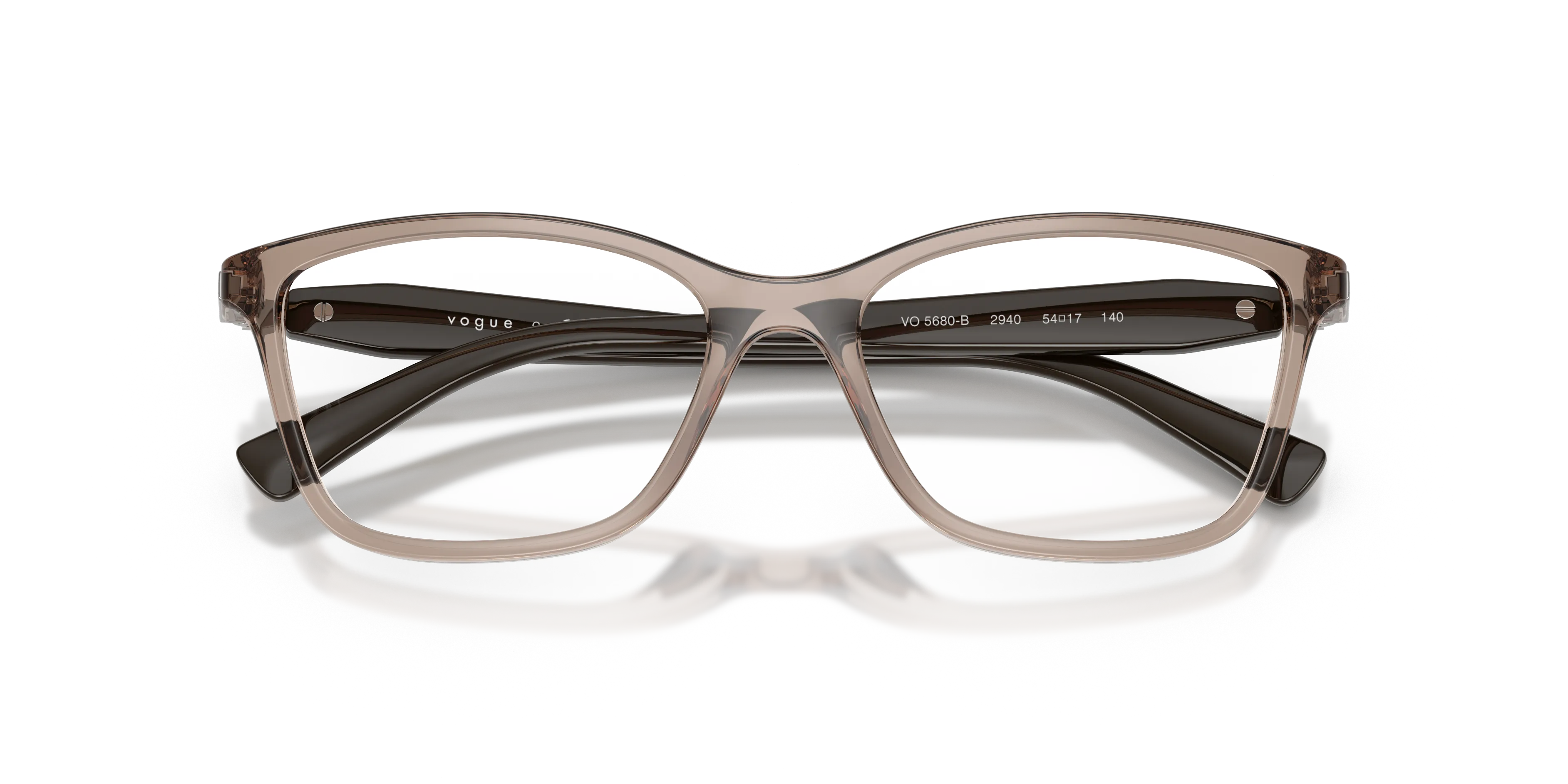 VOGUE EYEWEAR VO5680B 2940 Montature da vista Nylon Marrone Pillow Normale - immagine 2