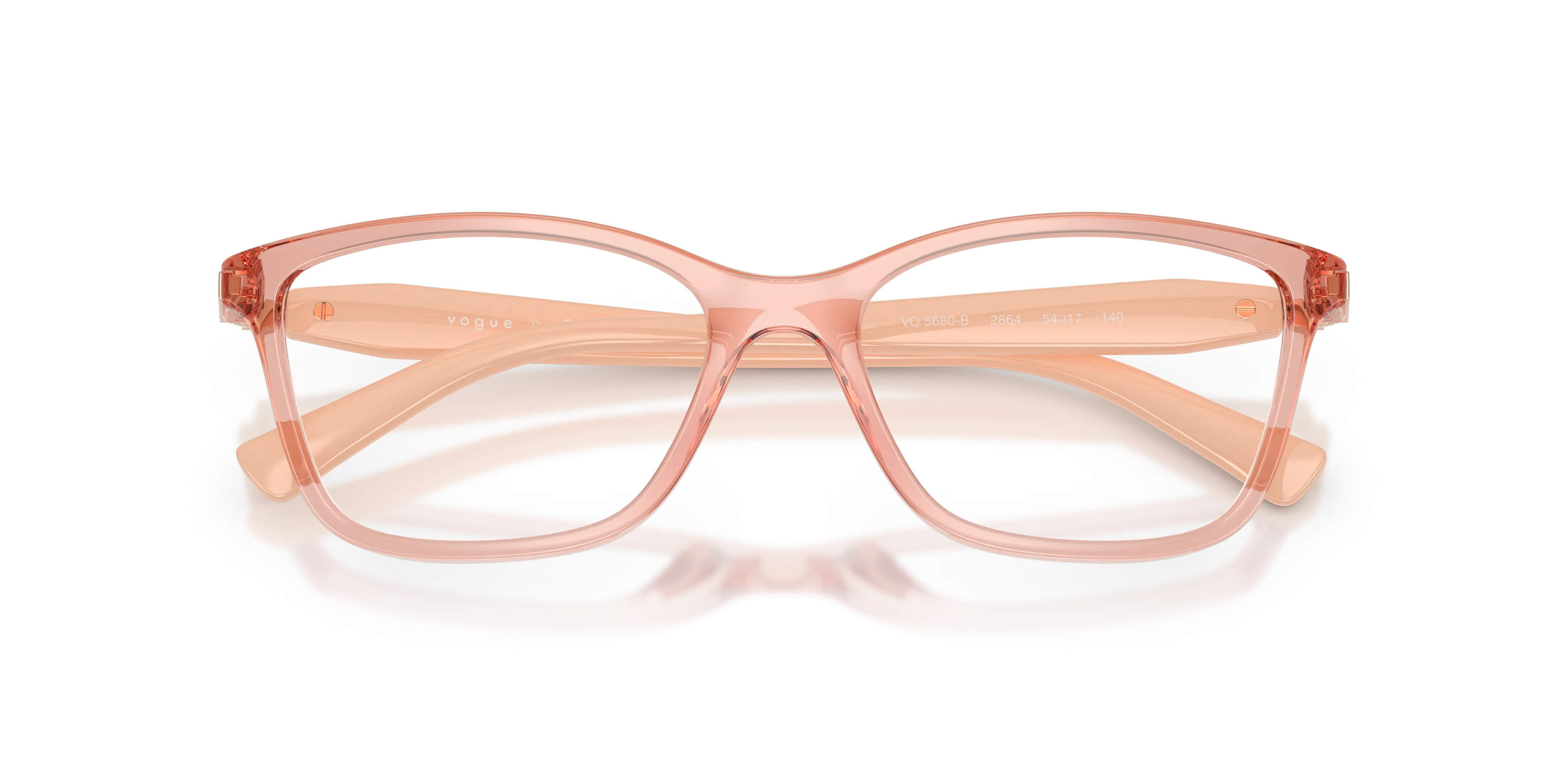 VOGUE EYEWEAR VO5680B 2864 Montature da vista Nylon Rosa Pillow Normale - immagine 2